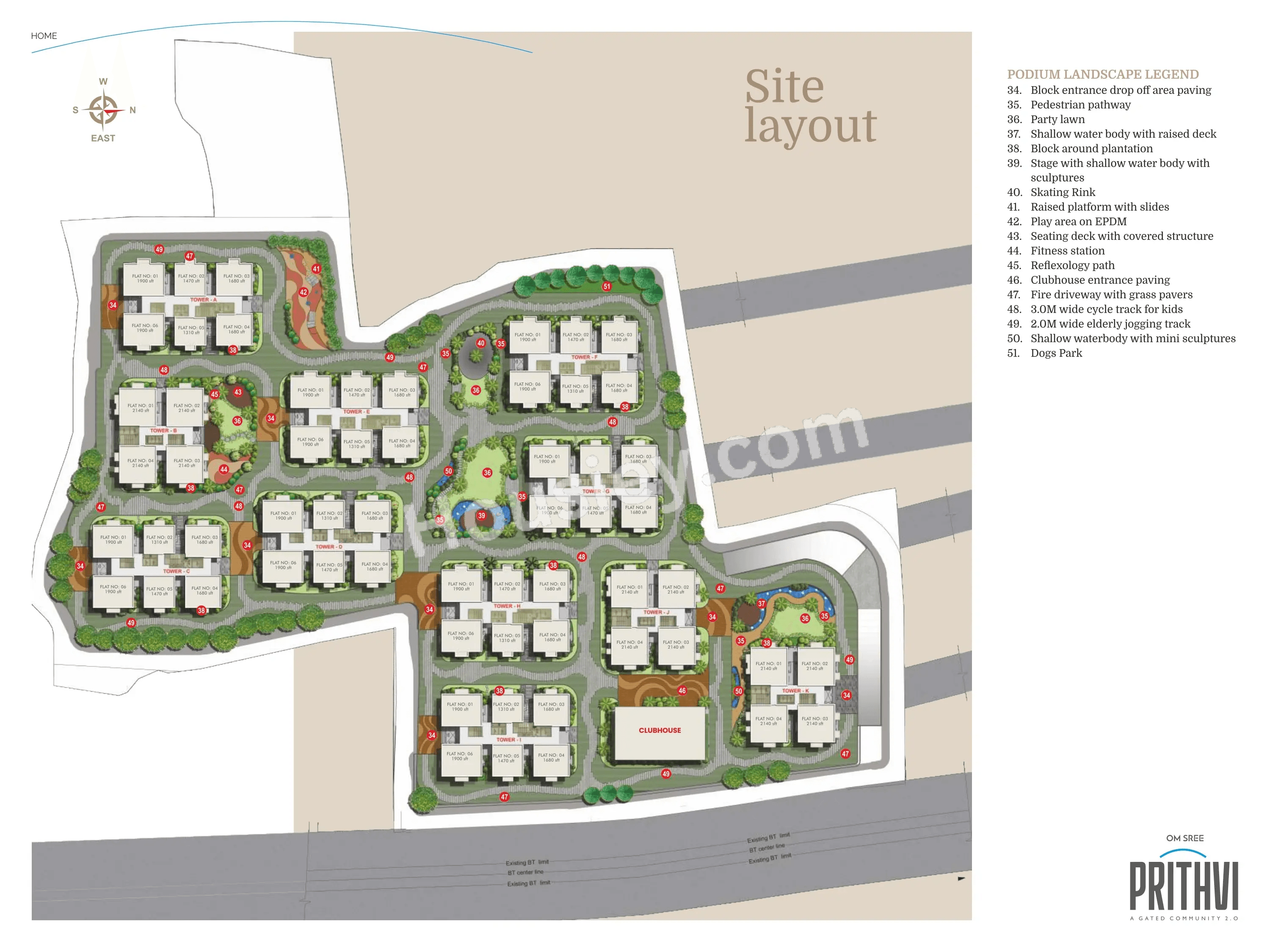 Om Sree Prithvi Floor plan 2