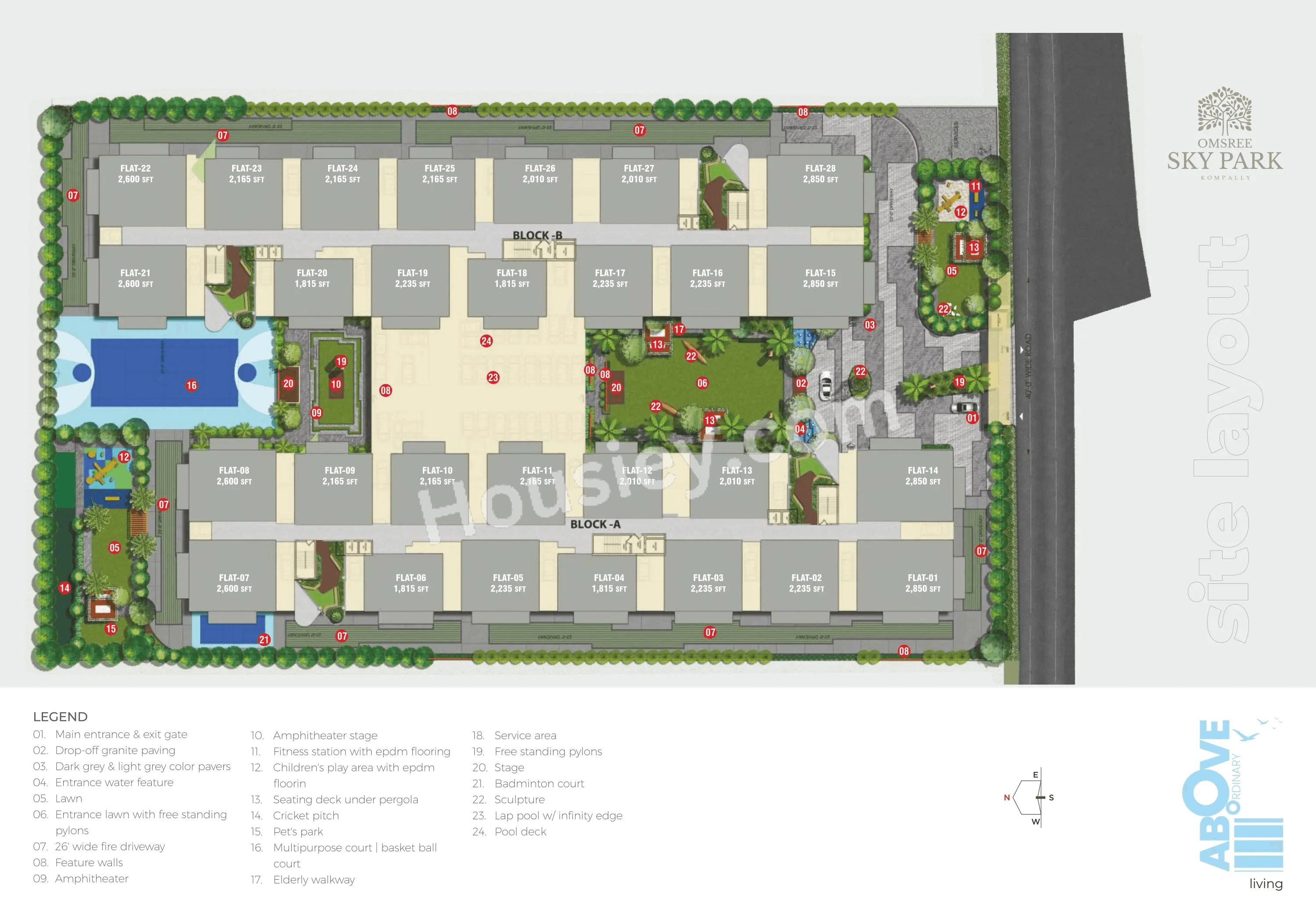 Om Sree Skypark Master Plan