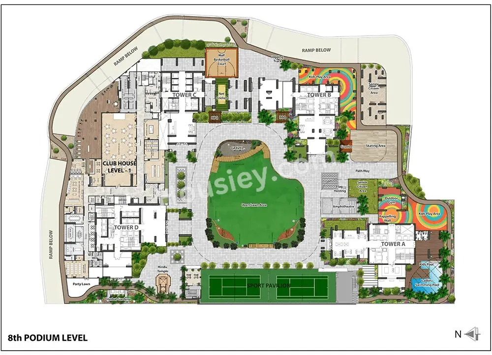 Omkar Alta Monte Master Plan