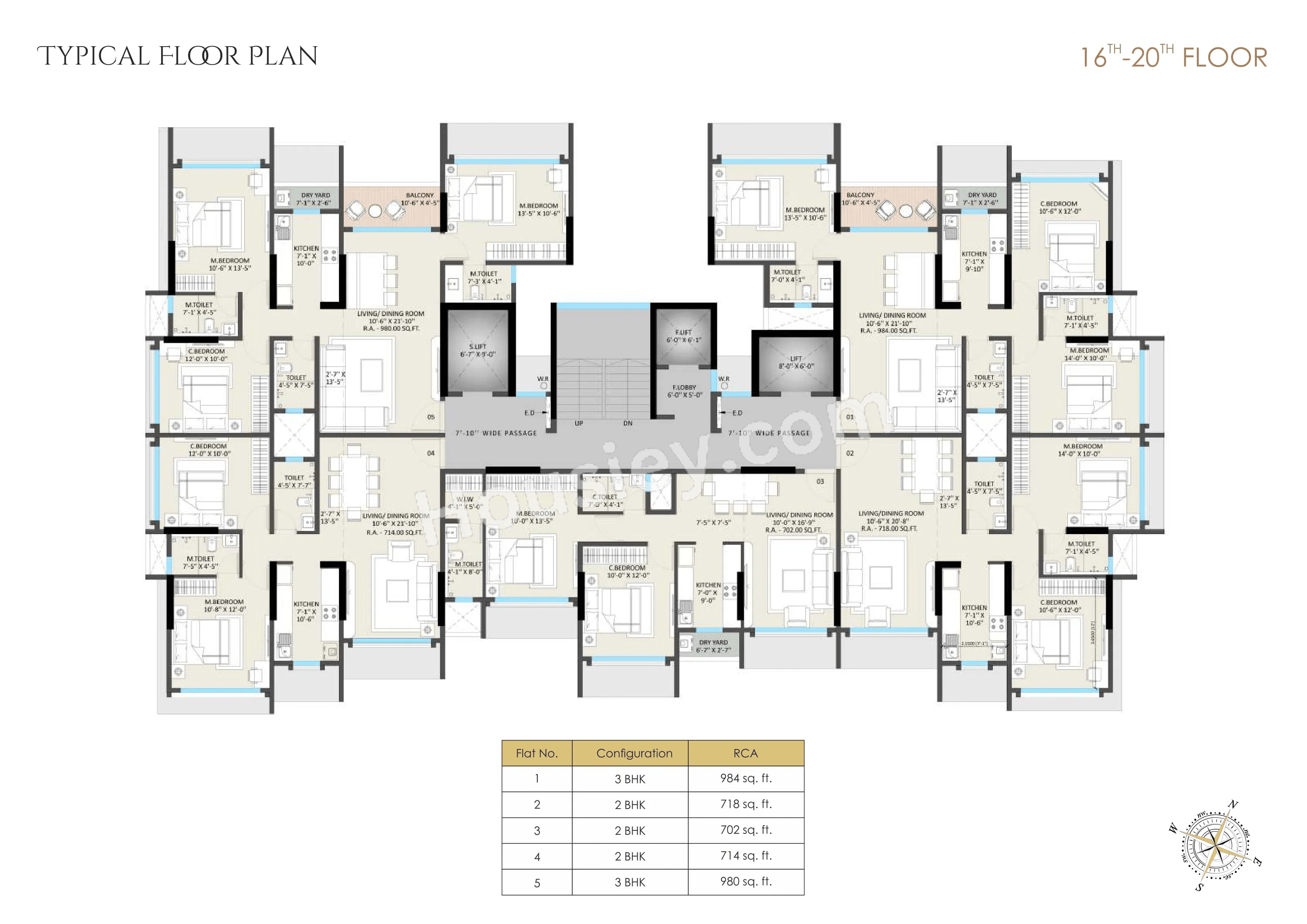 Omnetra Vrindavan Floor plan 2