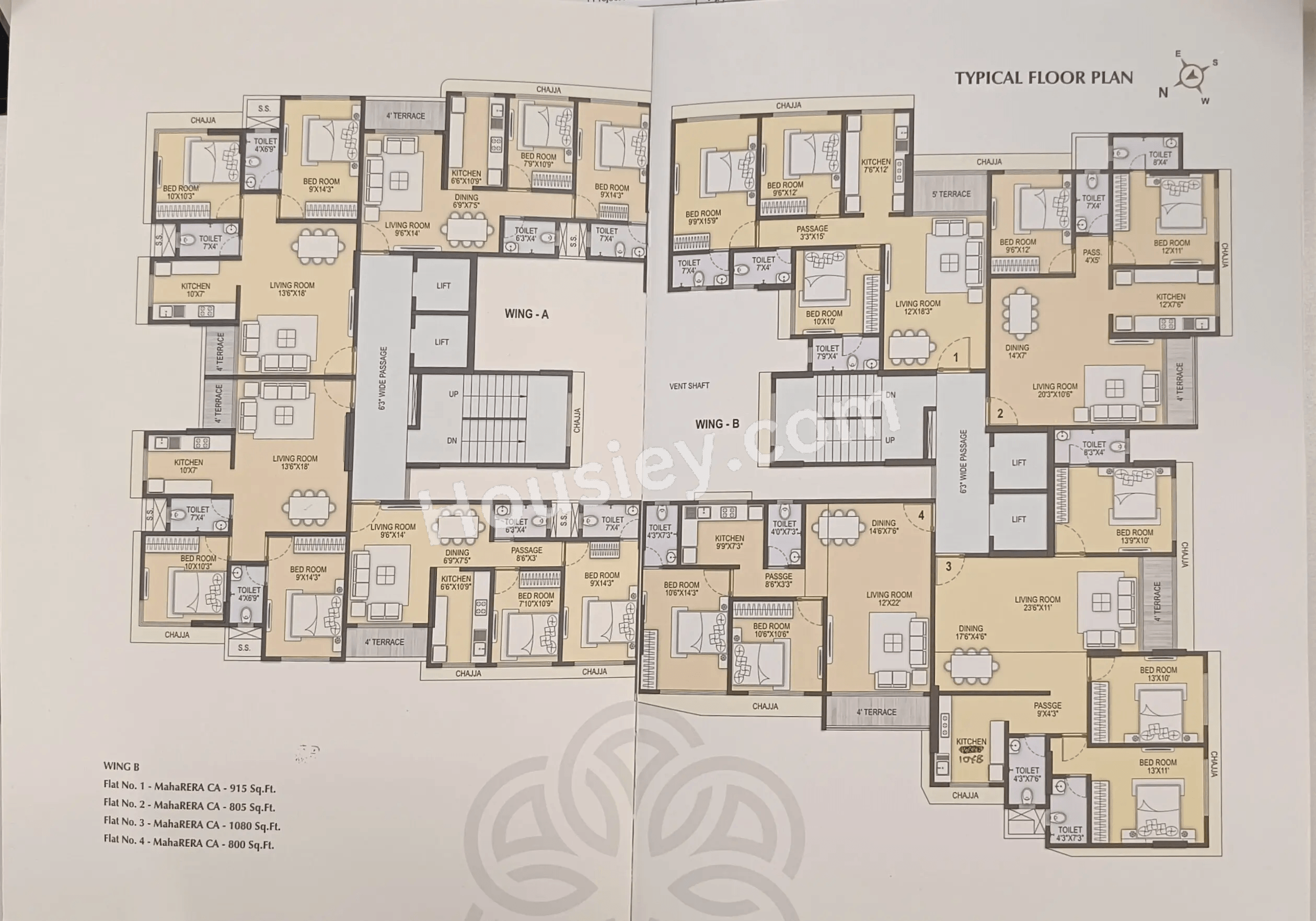 Omsai Deepjyoti Floor plan 2