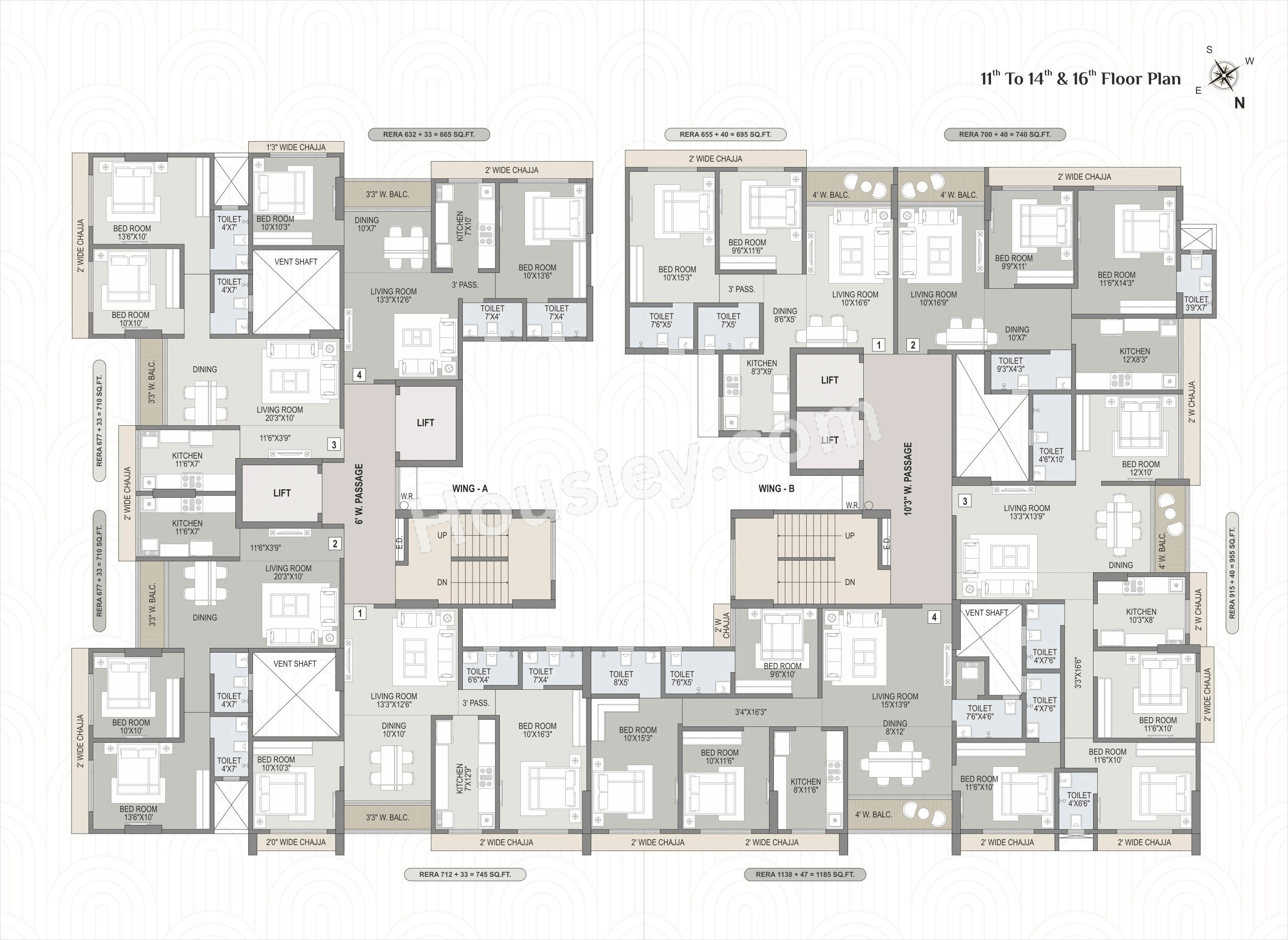 Omsai White House Floor plan 2