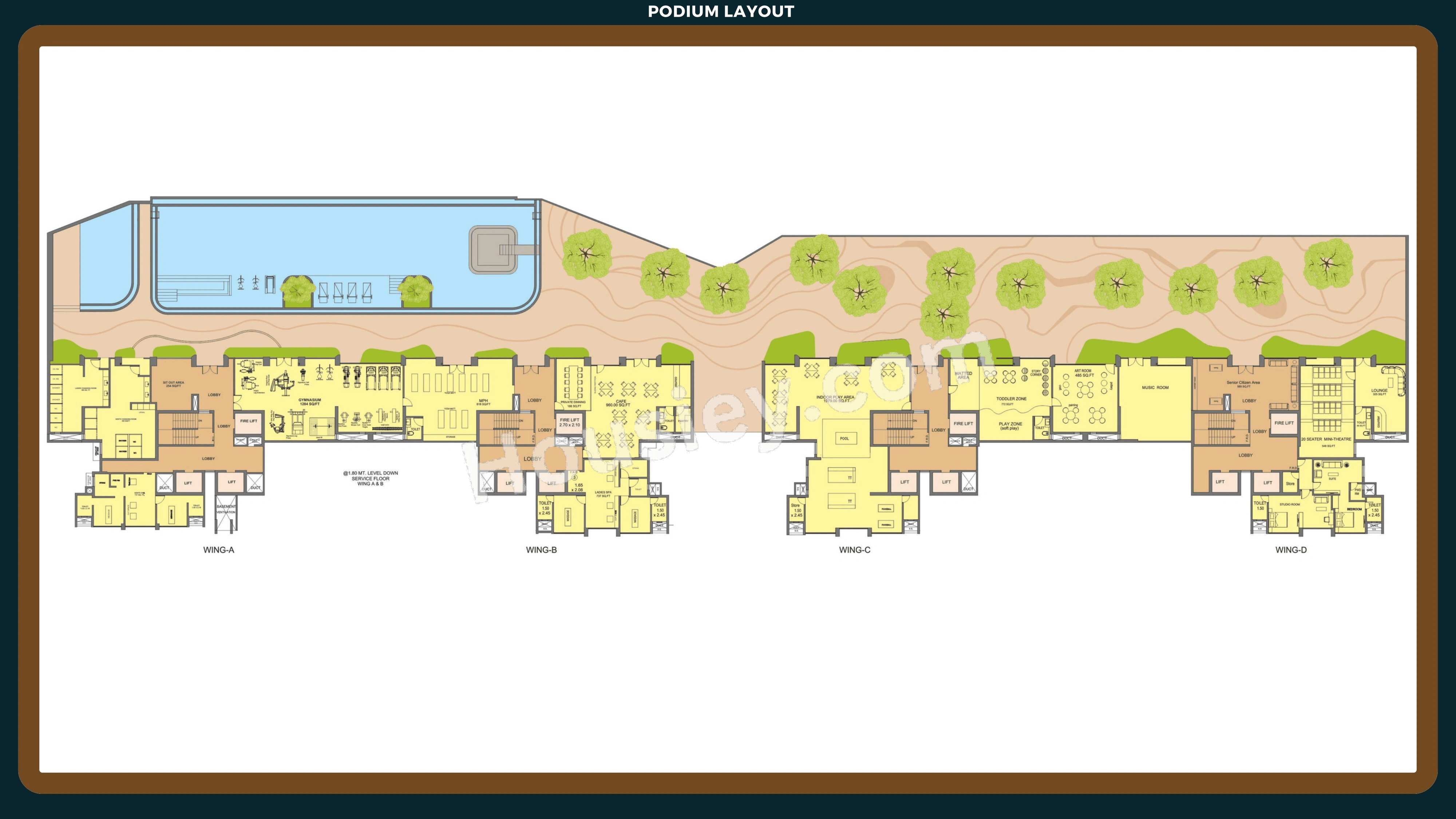 One Meraki Floor plan 2
