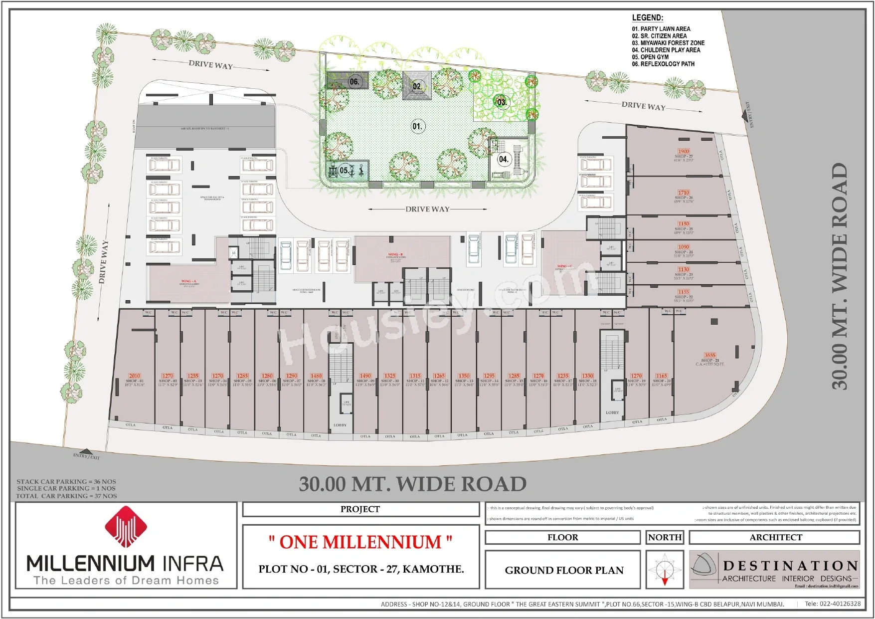 One Millennium Floor plan 5