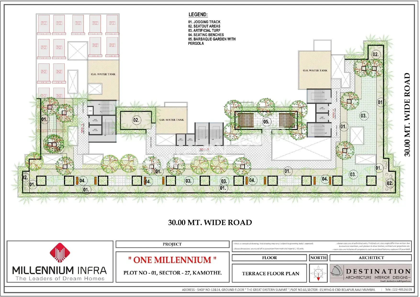 One Millennium Floor plan 6