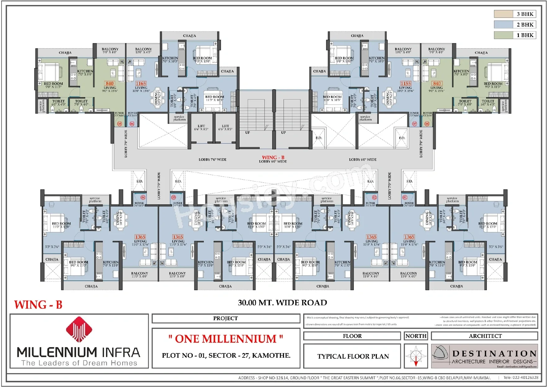 One Millennium Floor plan 9