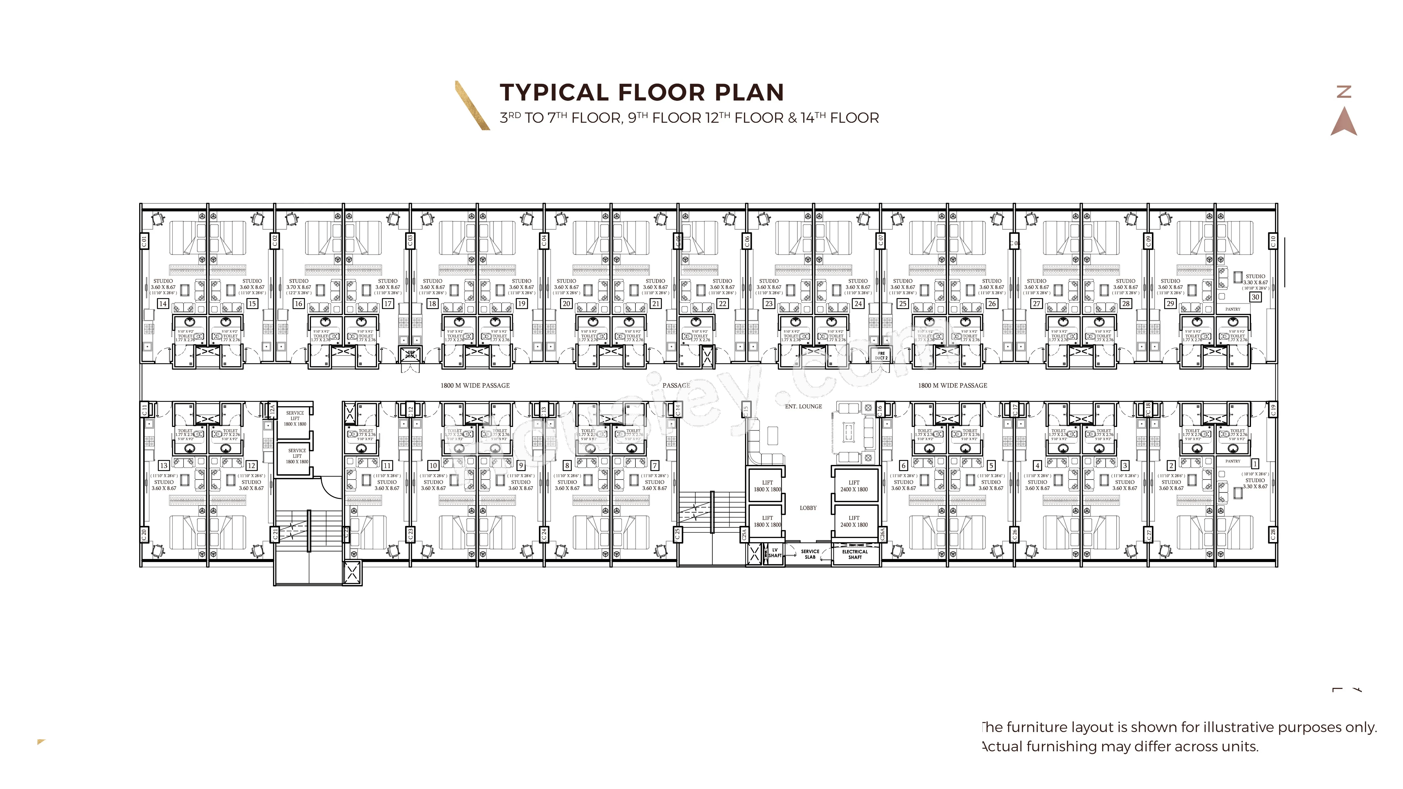 ONE Suites Floor Plan