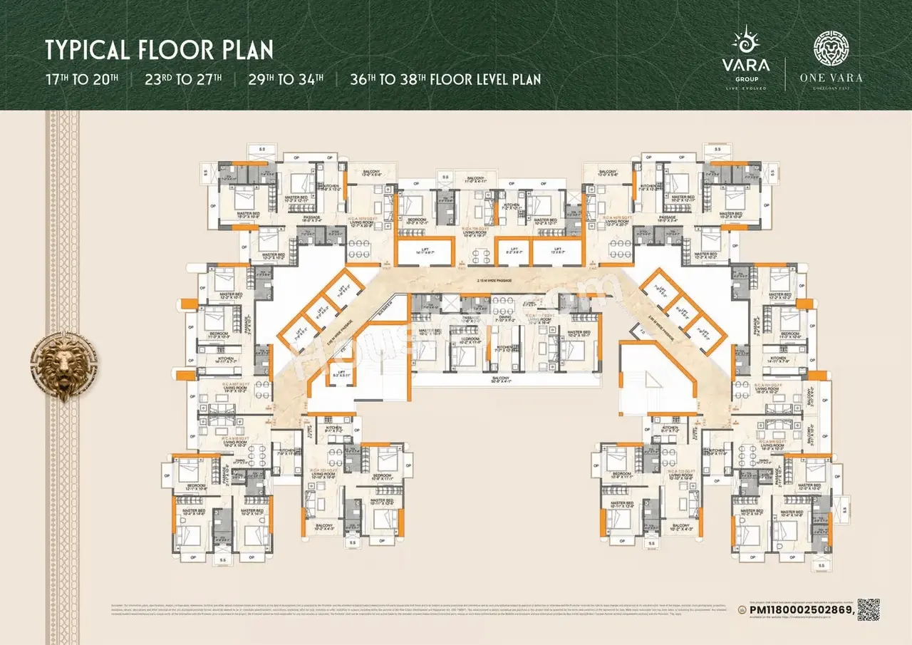 One Vara Floor Plan