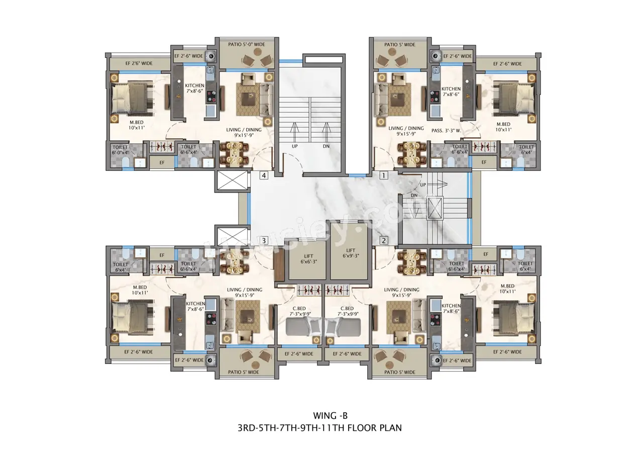 Opal Flora Floor Plan