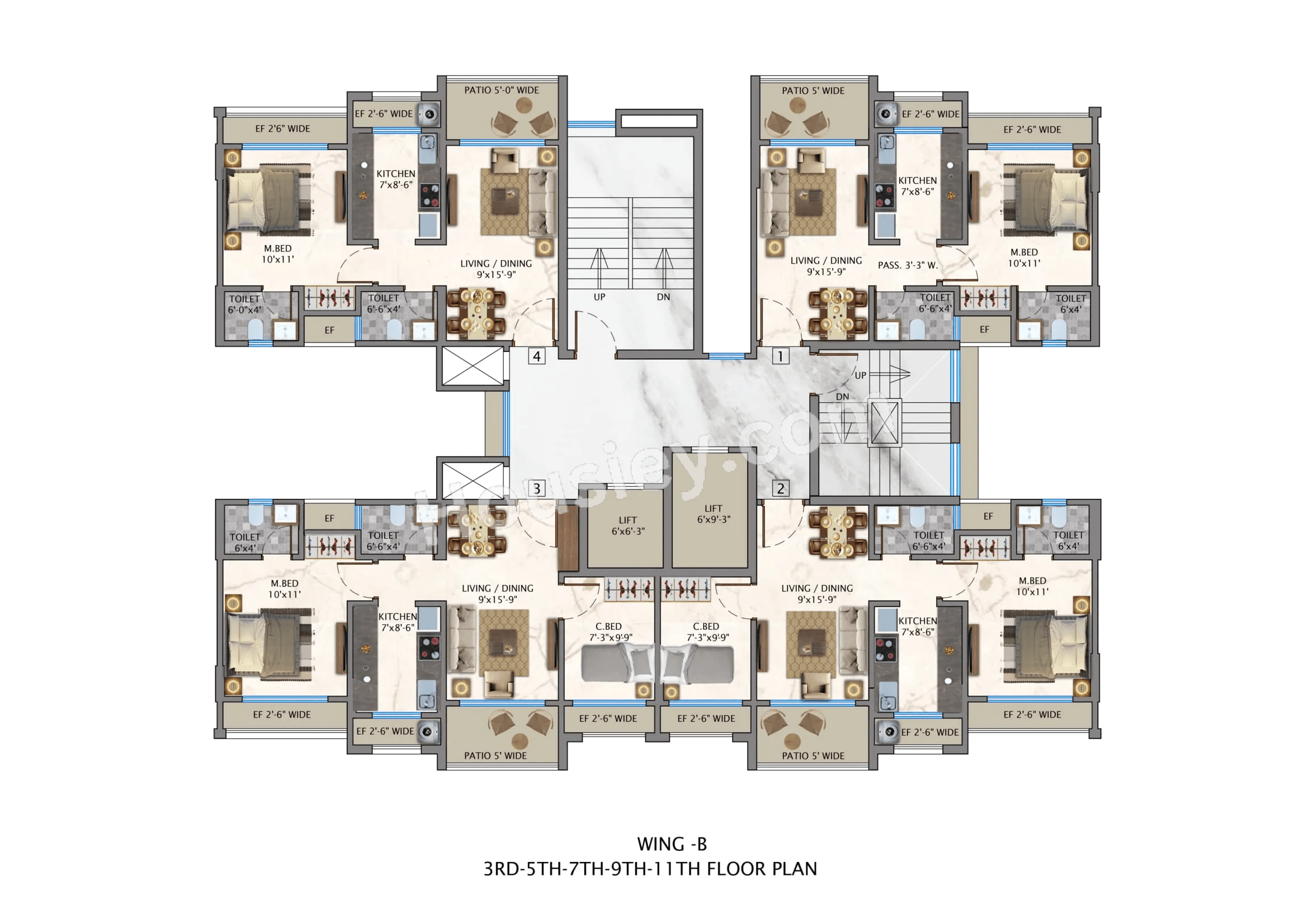 Opal Flora Floor Plan
