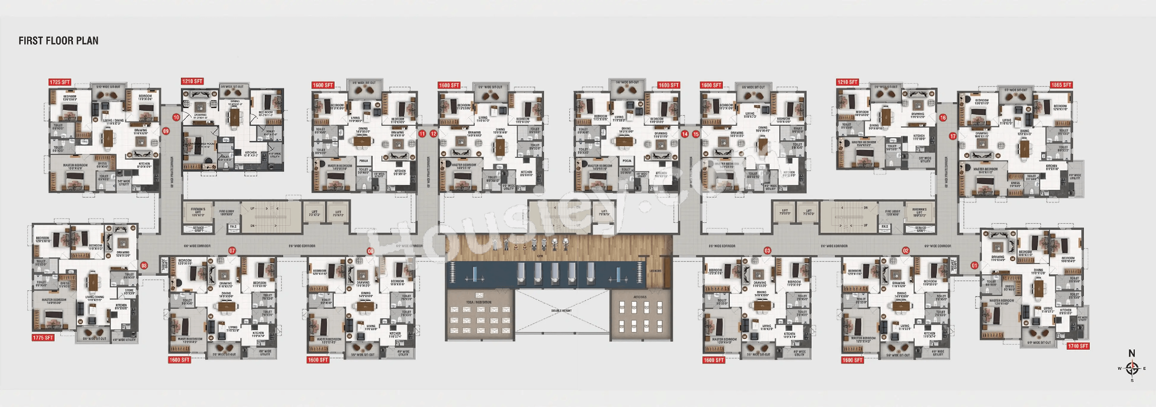 Origin Amogha Floor plan 1