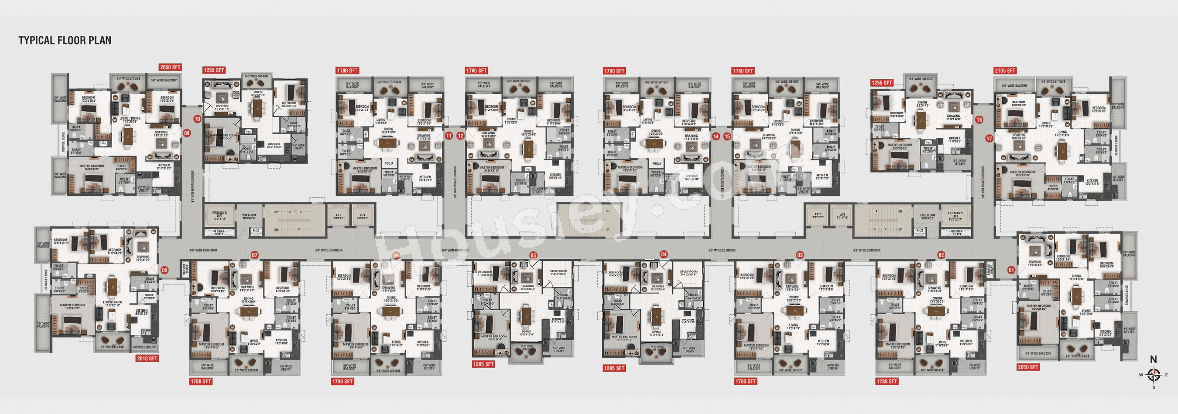 Origin Amogha Floor plan 3