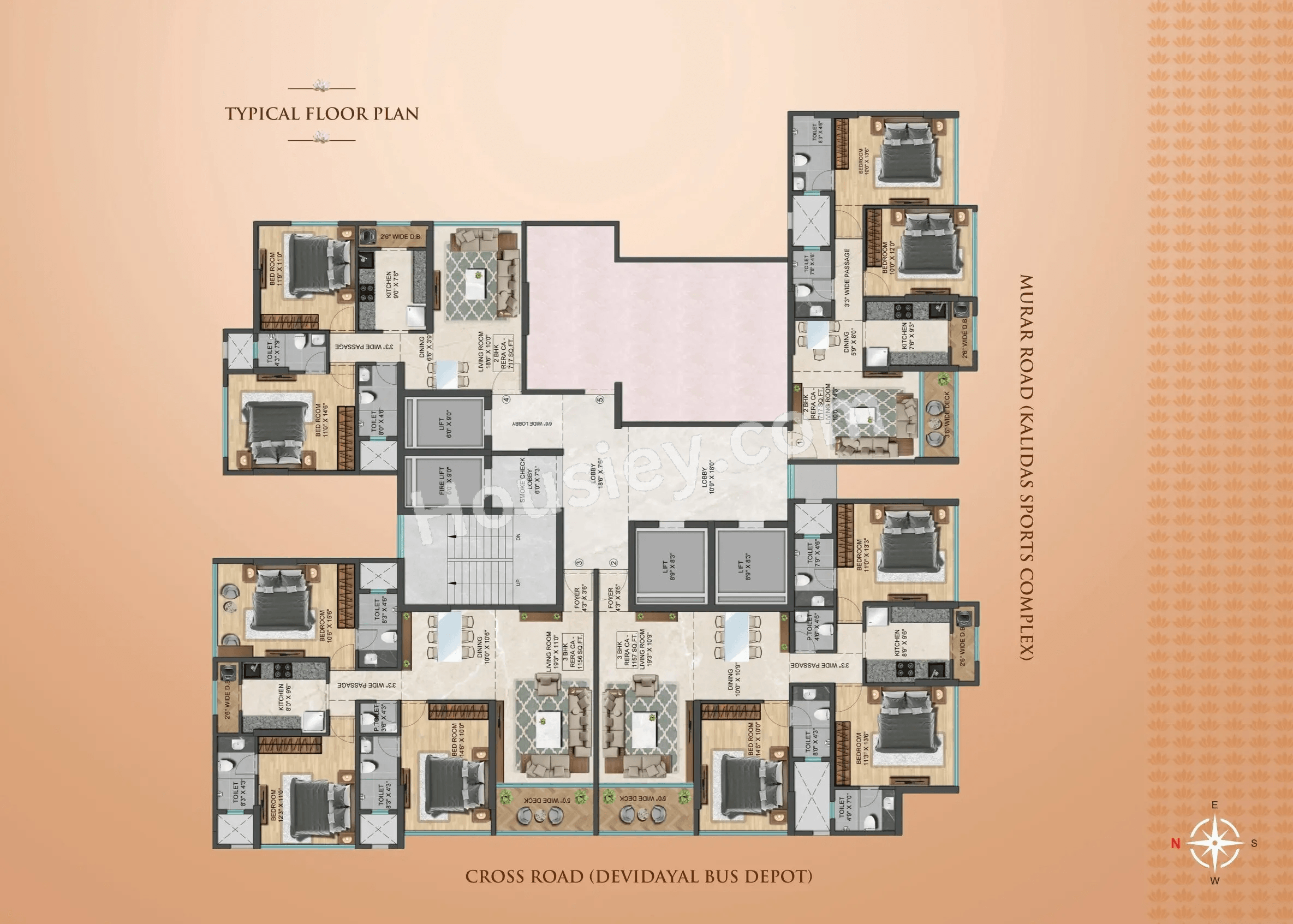 Oscar Om Girnar Floor plan 2