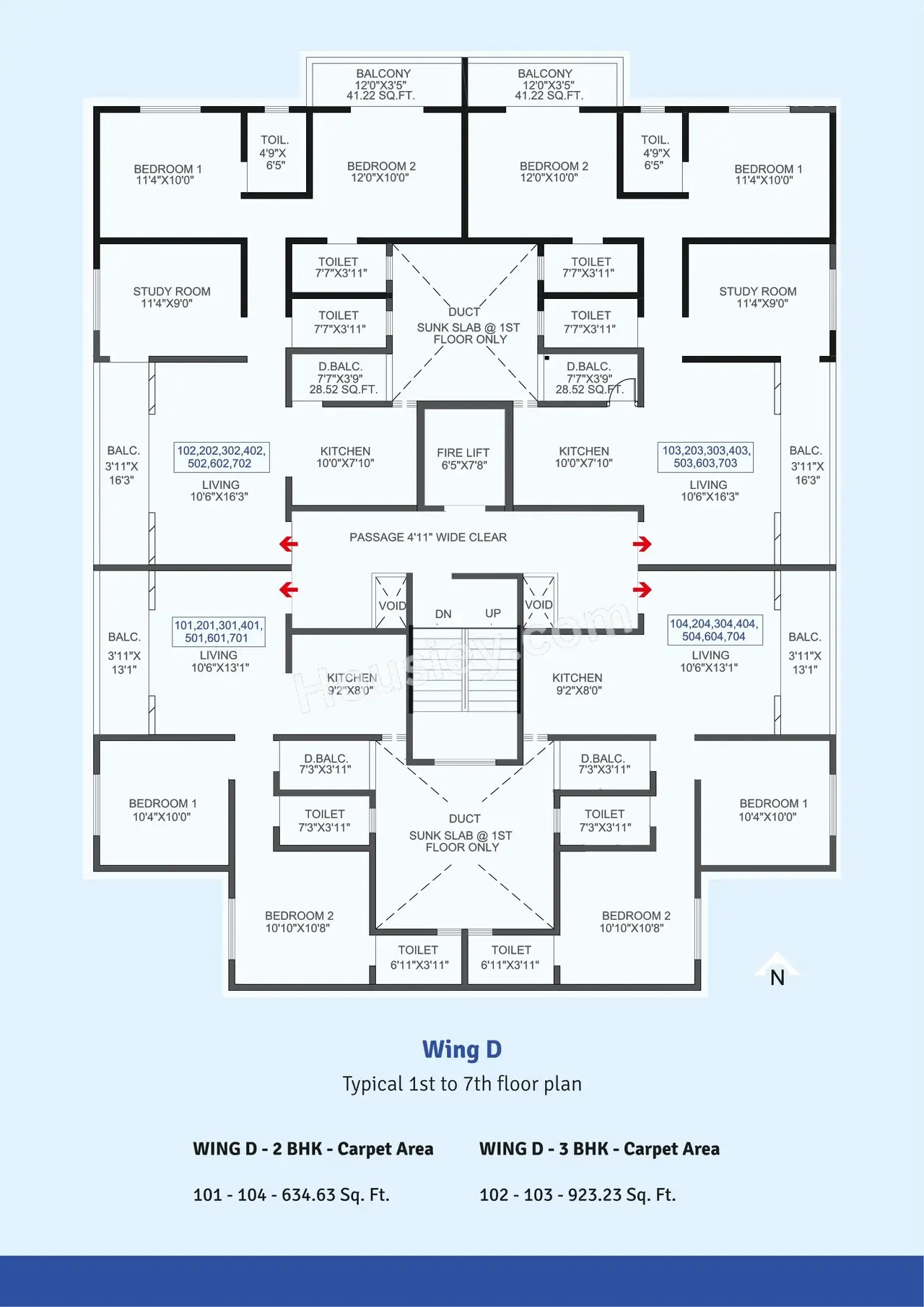 Oshan Vivara Floor Plan