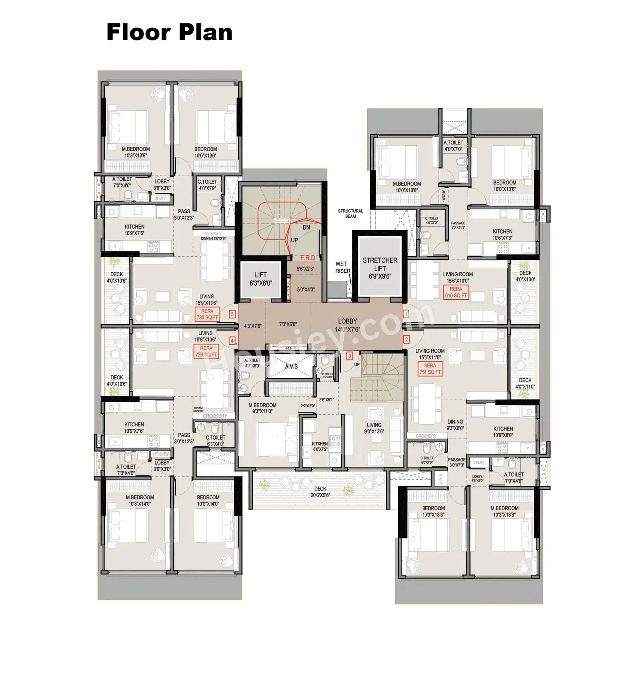 Oxford Navrang Laxmi Floor Plan
