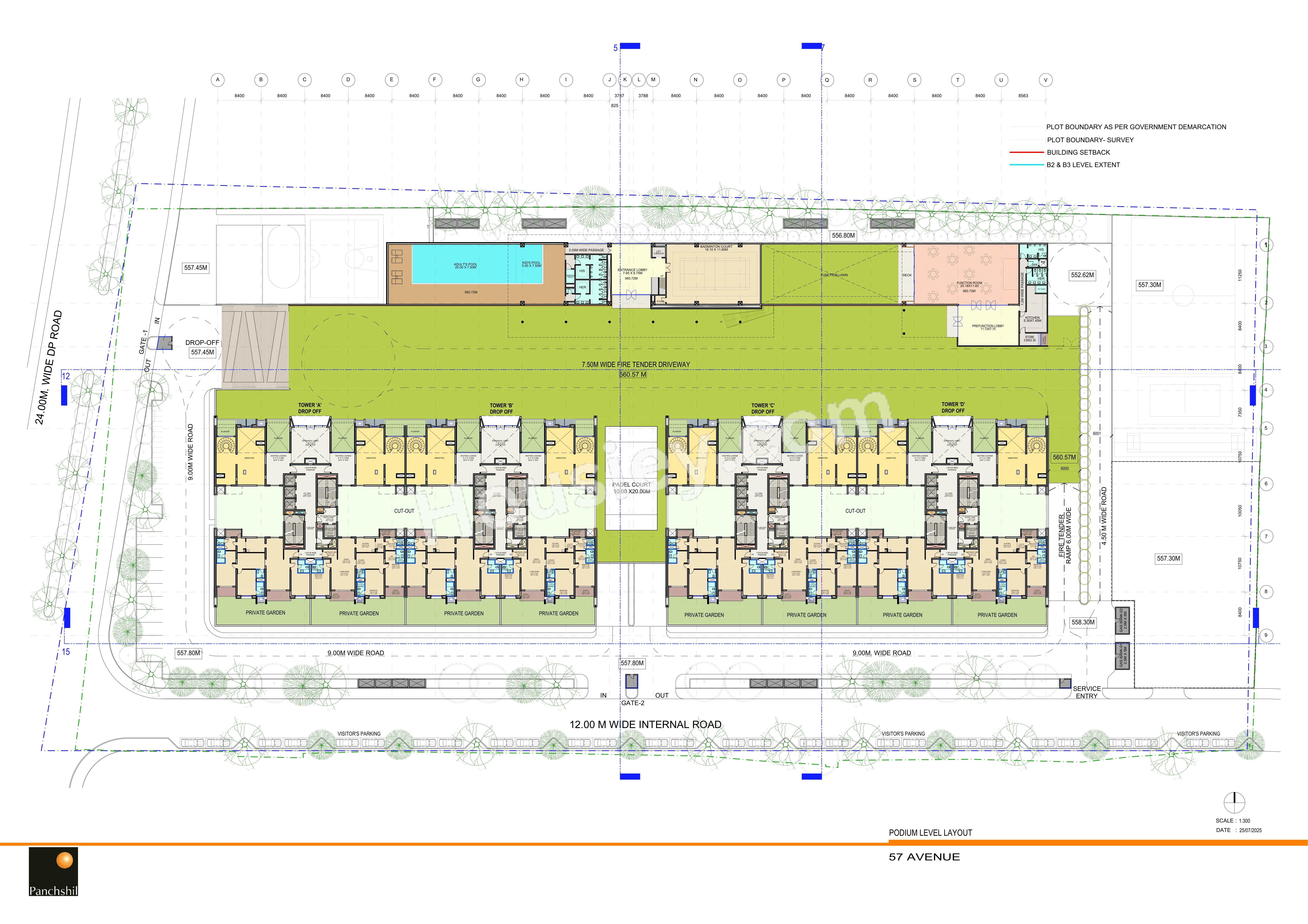 Panchshil 57 Avenue Floor plan 1