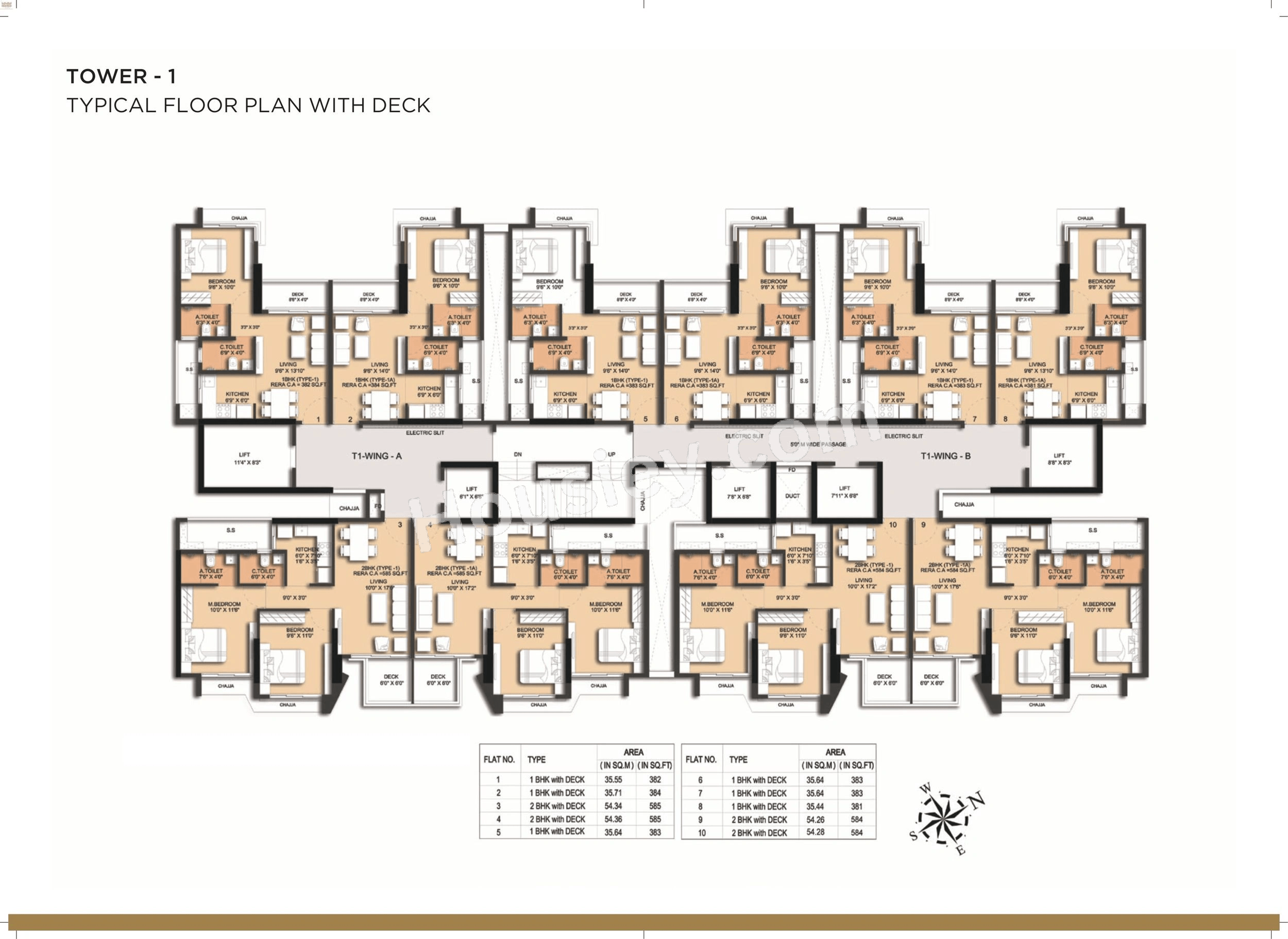 Paradigm 71 Midtown Floor plan 1