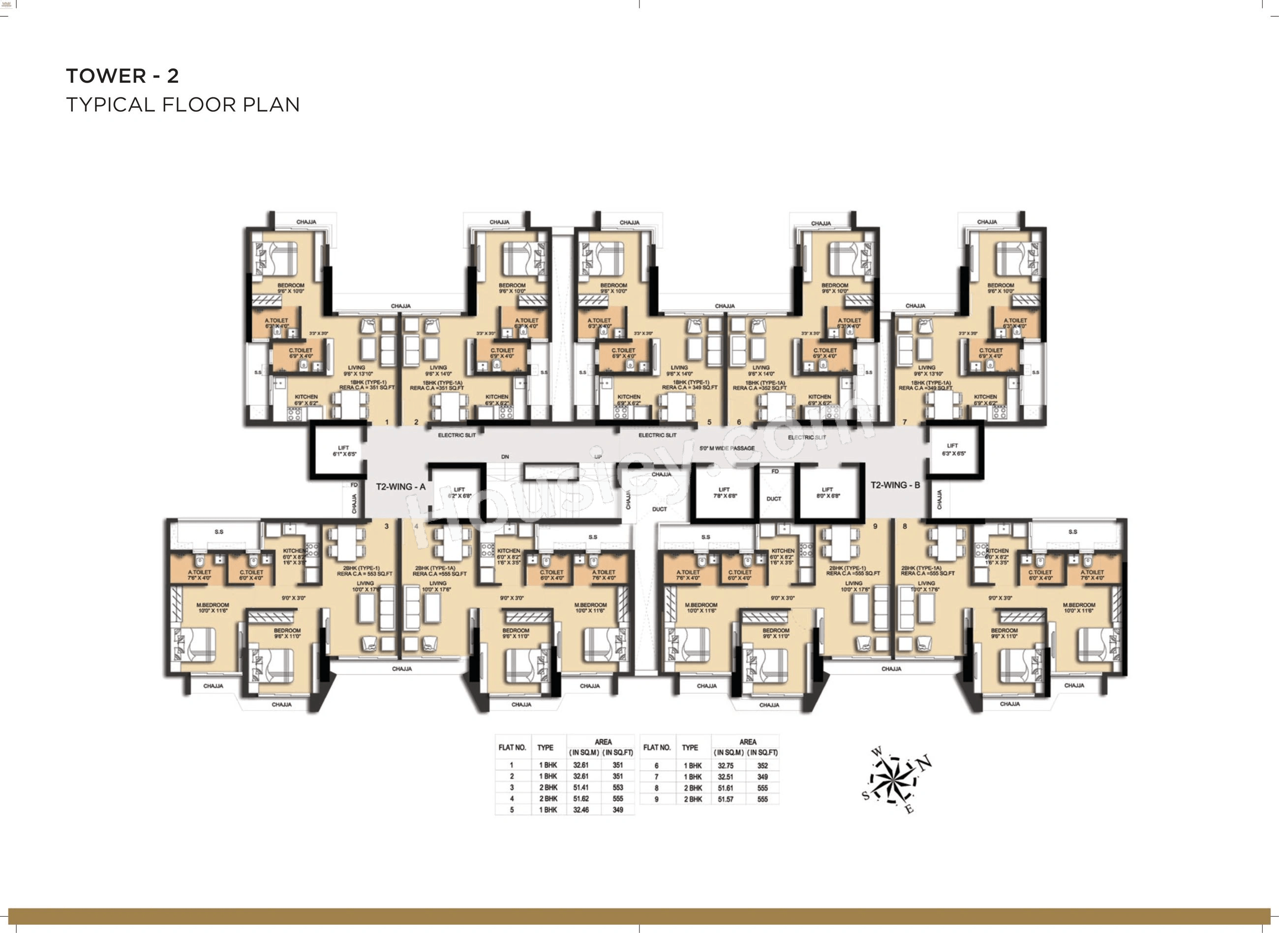 Paradigm 71 Midtown Floor plan 3