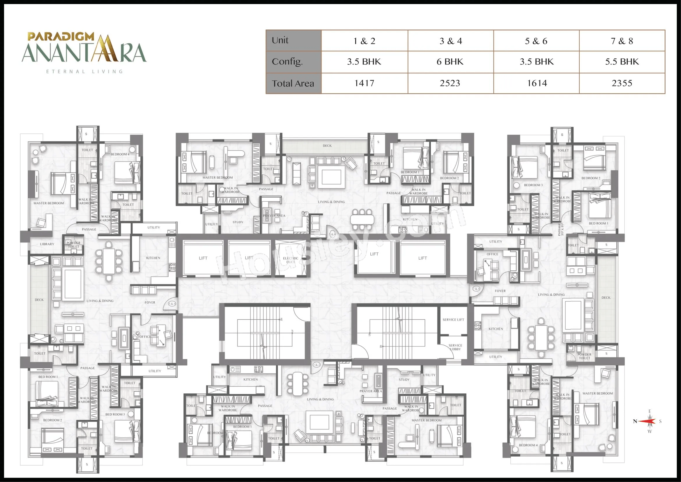Paradigm Anantara Floor plan 2