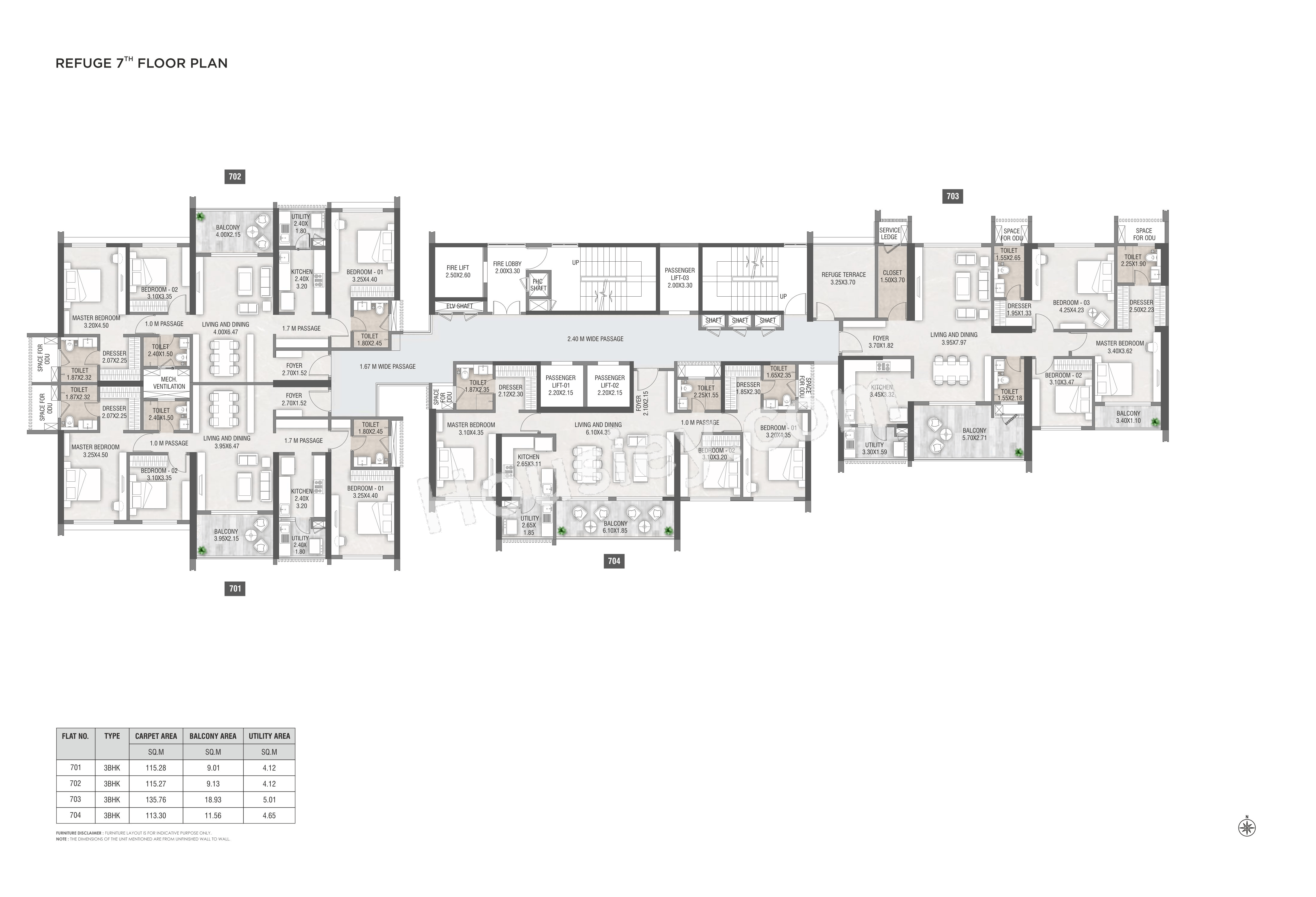 Paranjape Altius Floor plan 1