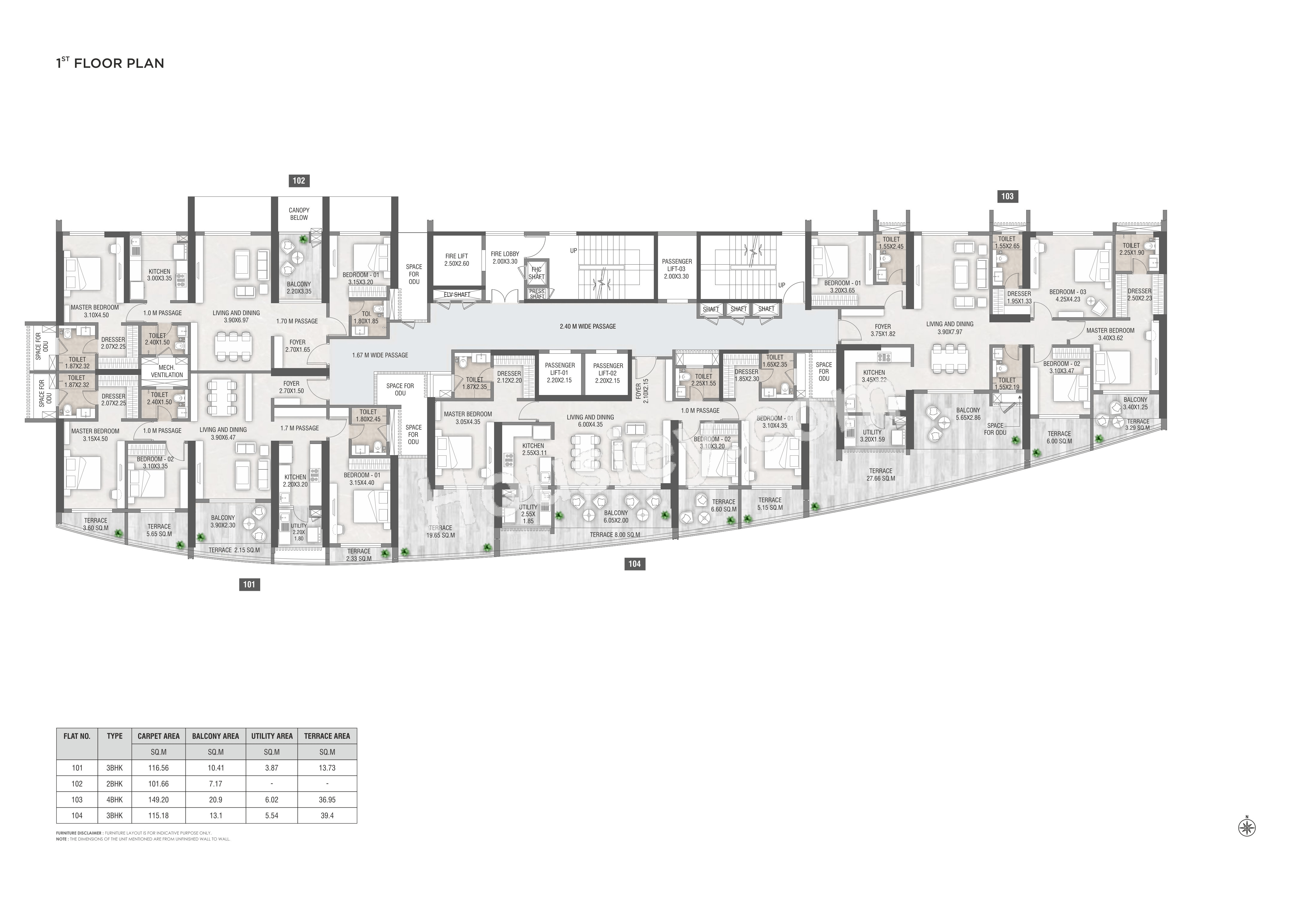 Paranjape Altius Floor plan 2