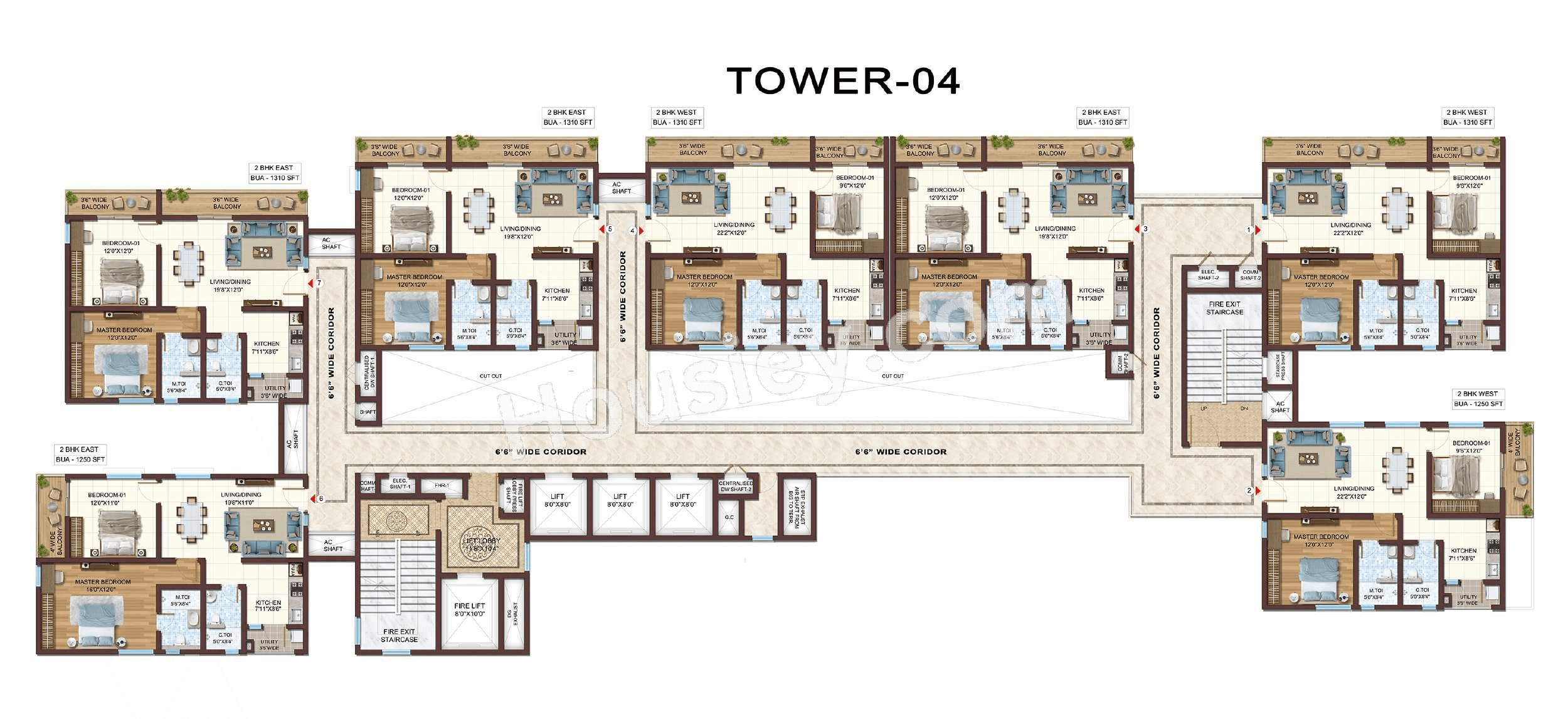 Vasavi Atlantis Floor plan 4