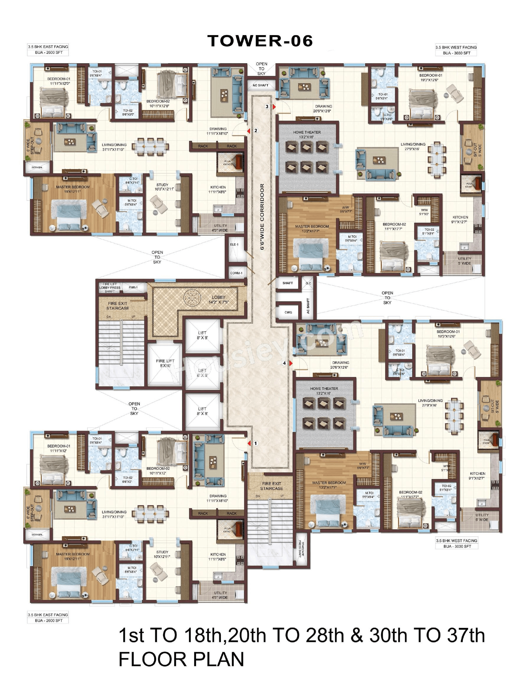 Vasavi Atlantis Floor plan 5