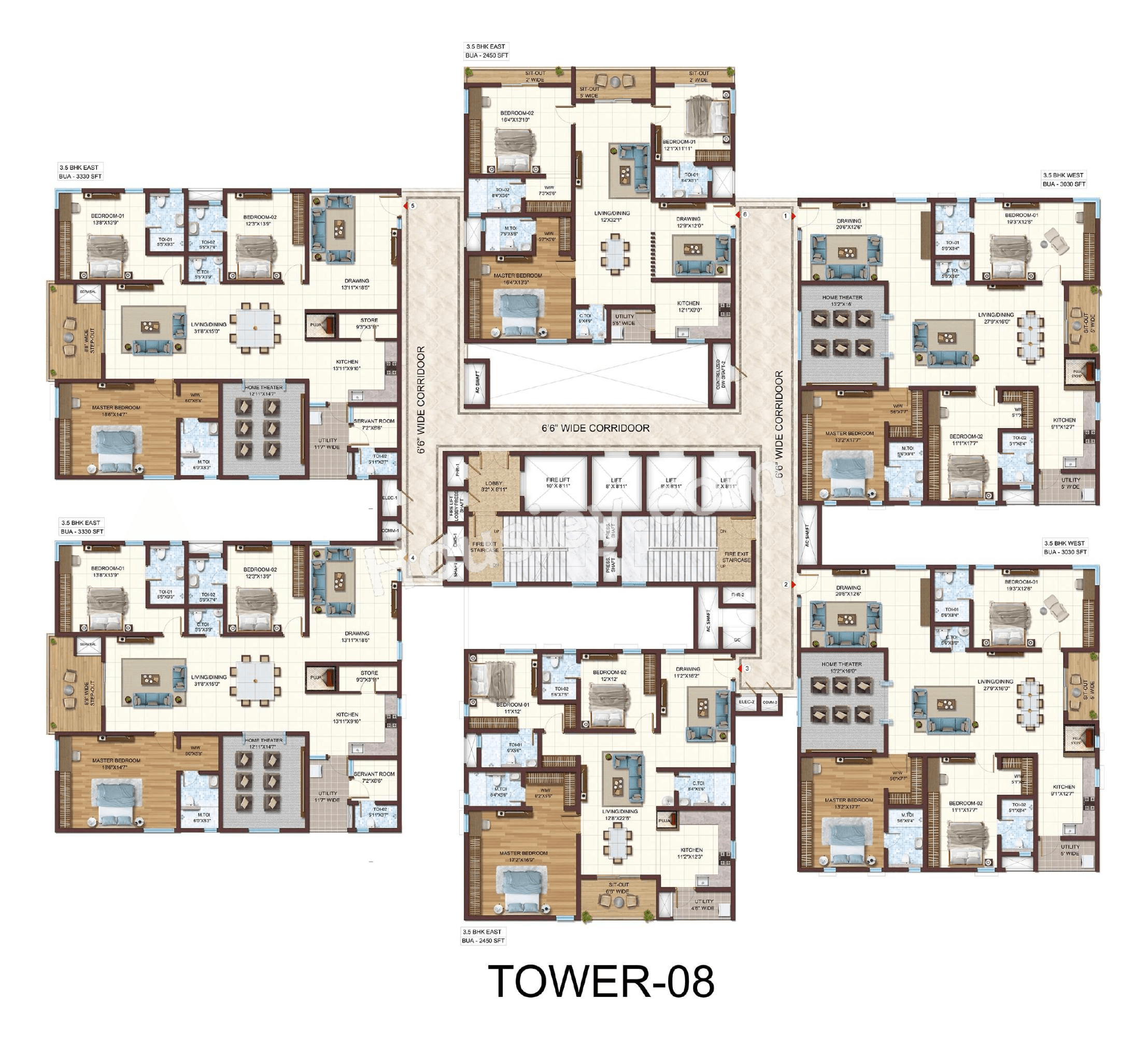 Vasavi Atlantis Floor plan 7