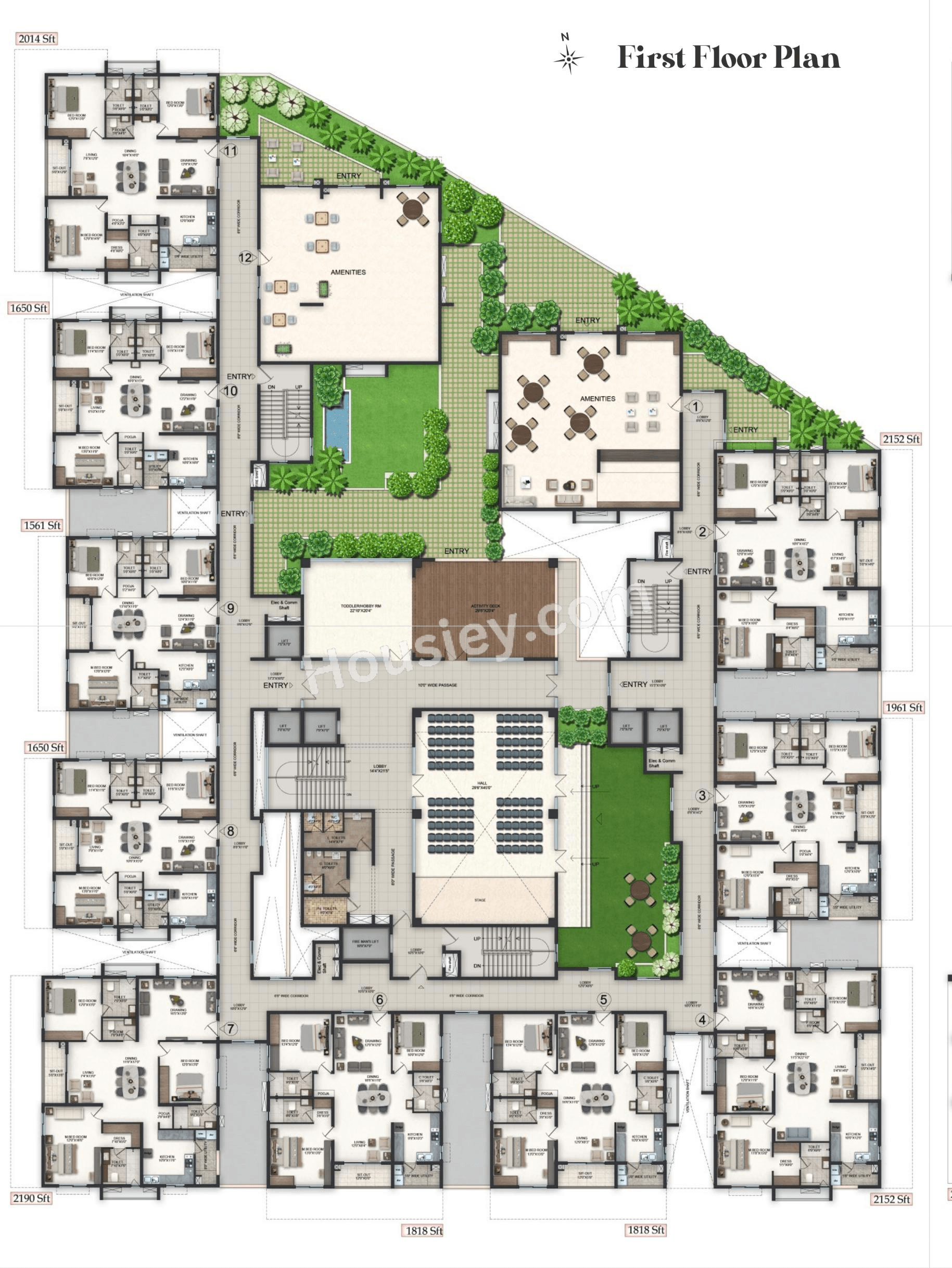 Pavani Felicity Floor plan 1