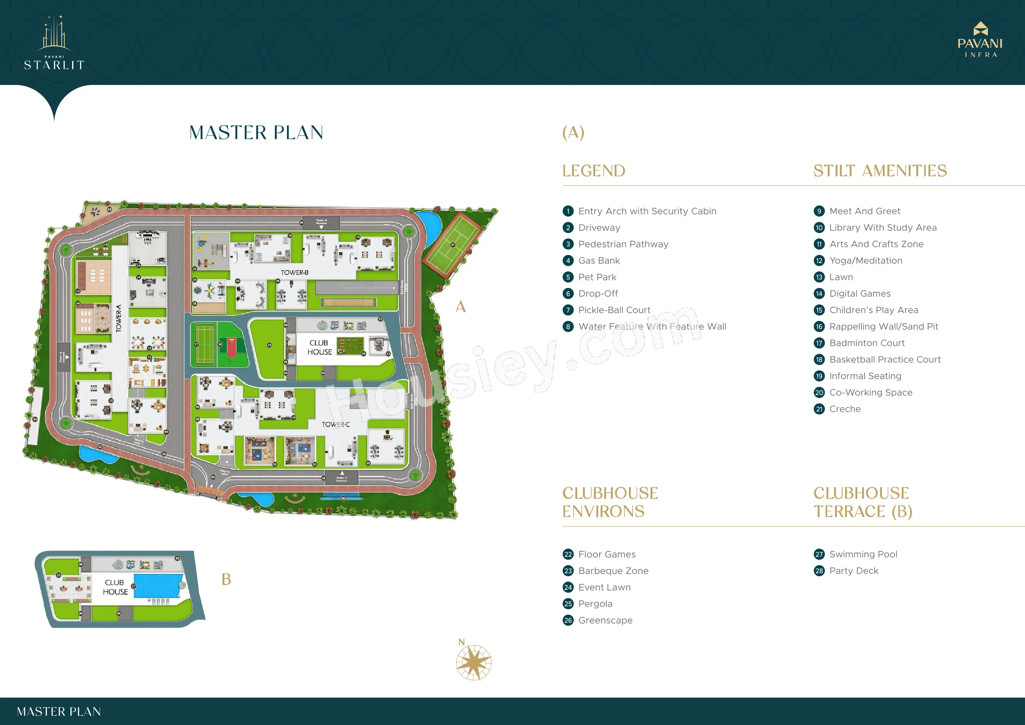 Pavani Starlit Floor plan 1