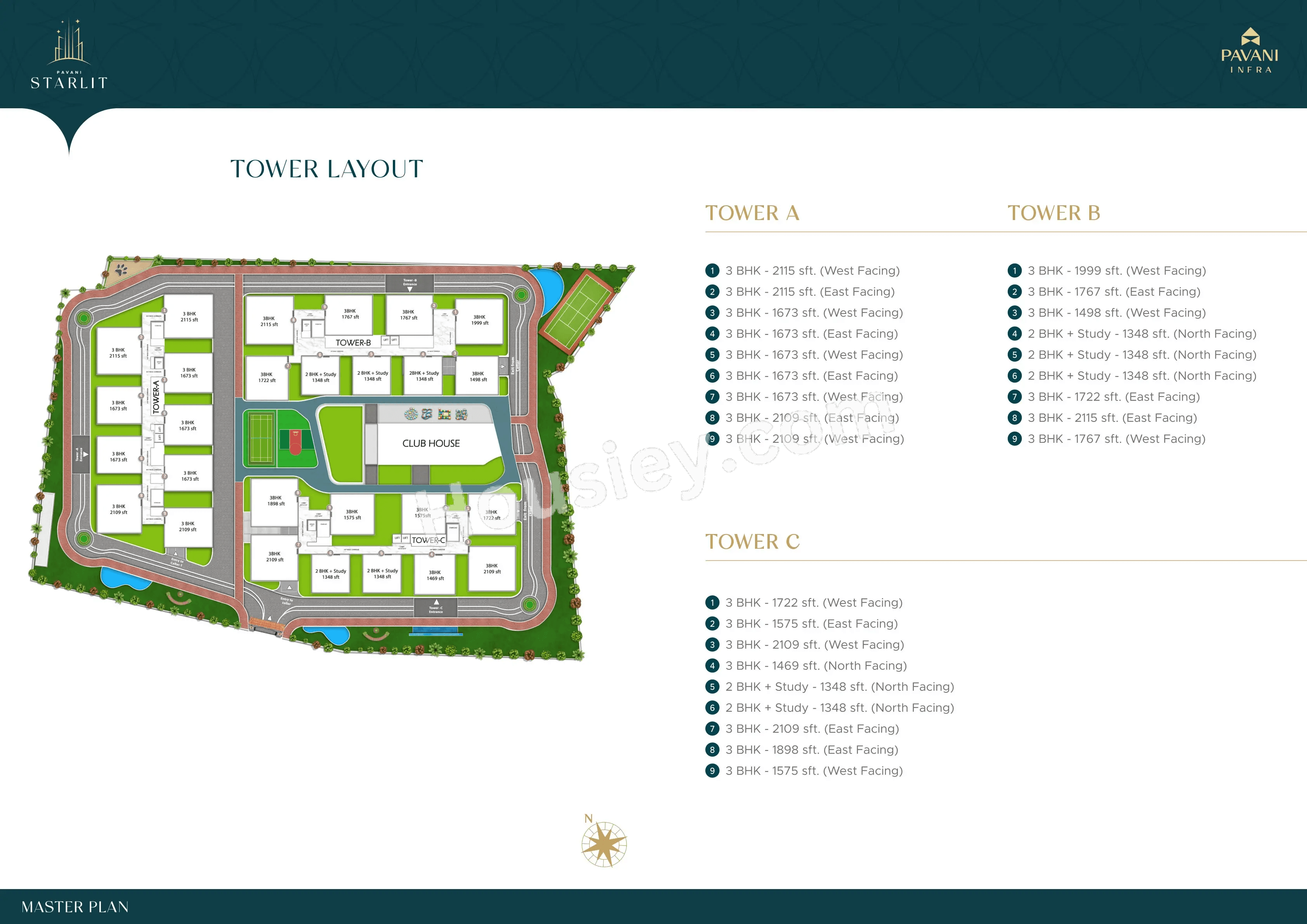 Pavani Starlit Floor plan 2