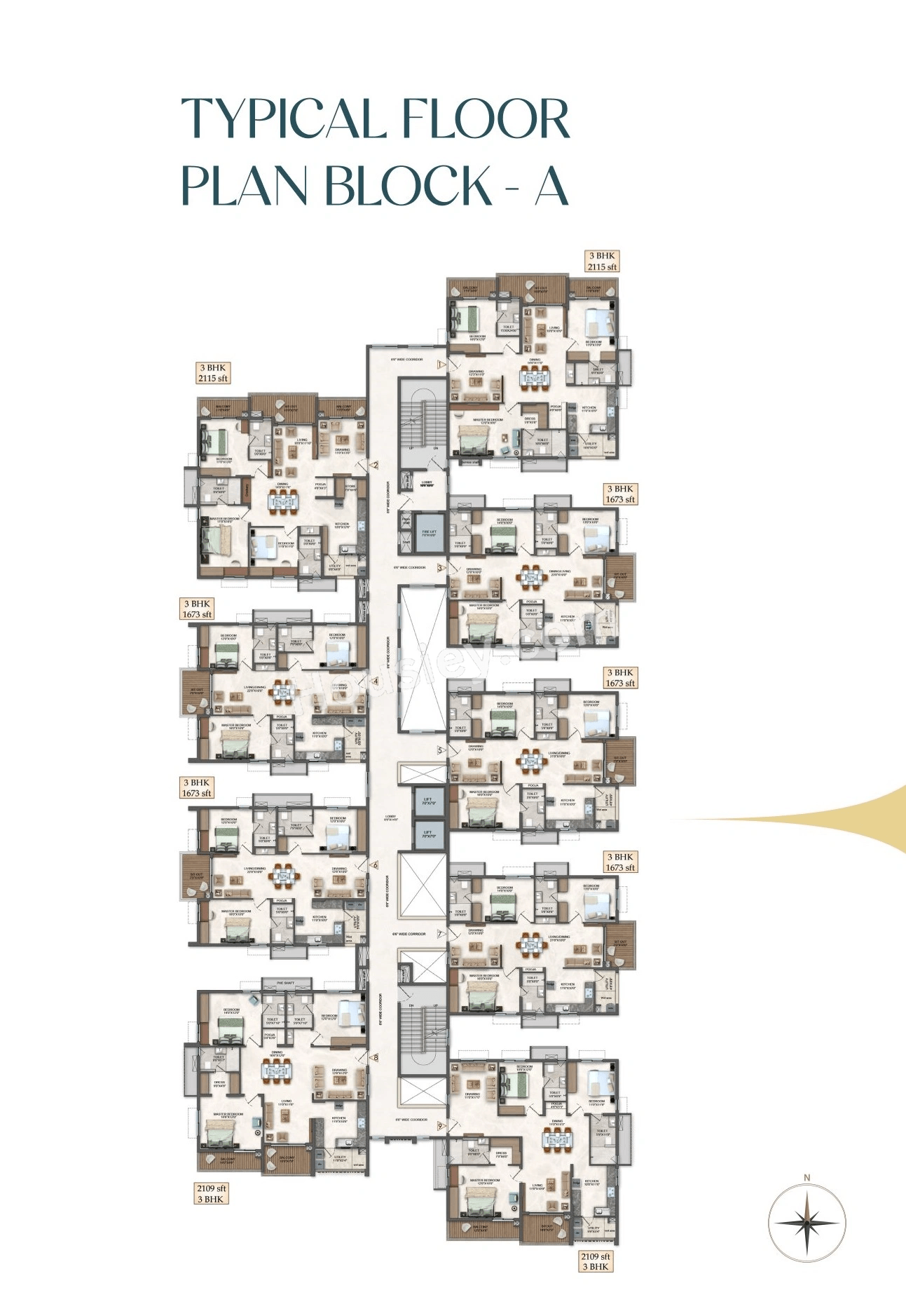 Pavani Starlit Floor plan 1