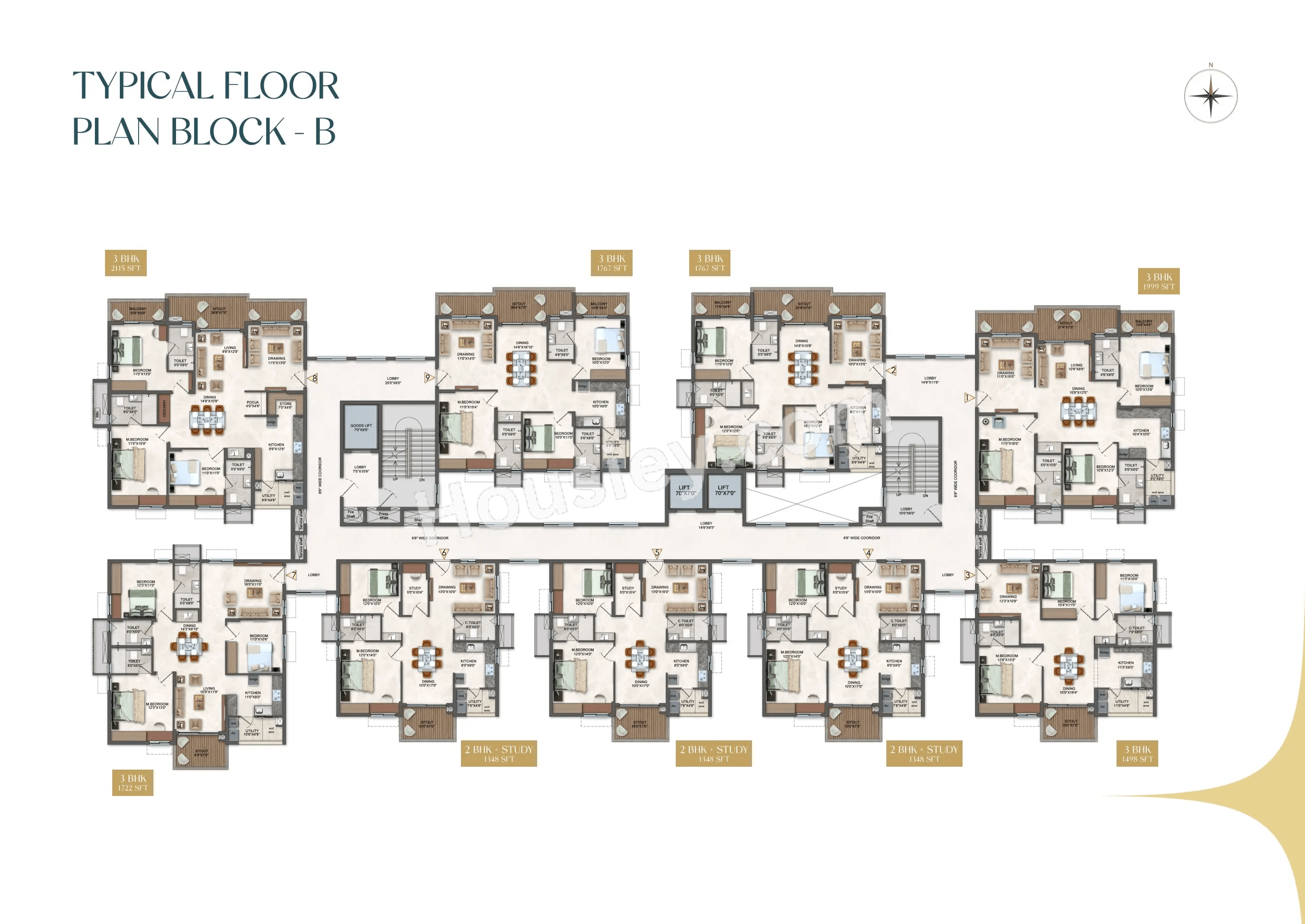Pavani Starlit Floor plan 2