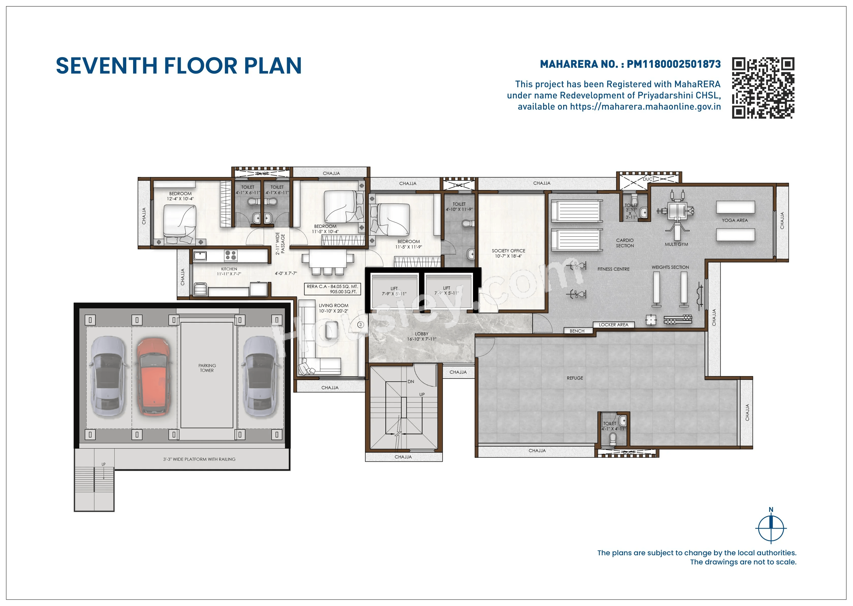 PCPL 42 Aura Floor plan 1