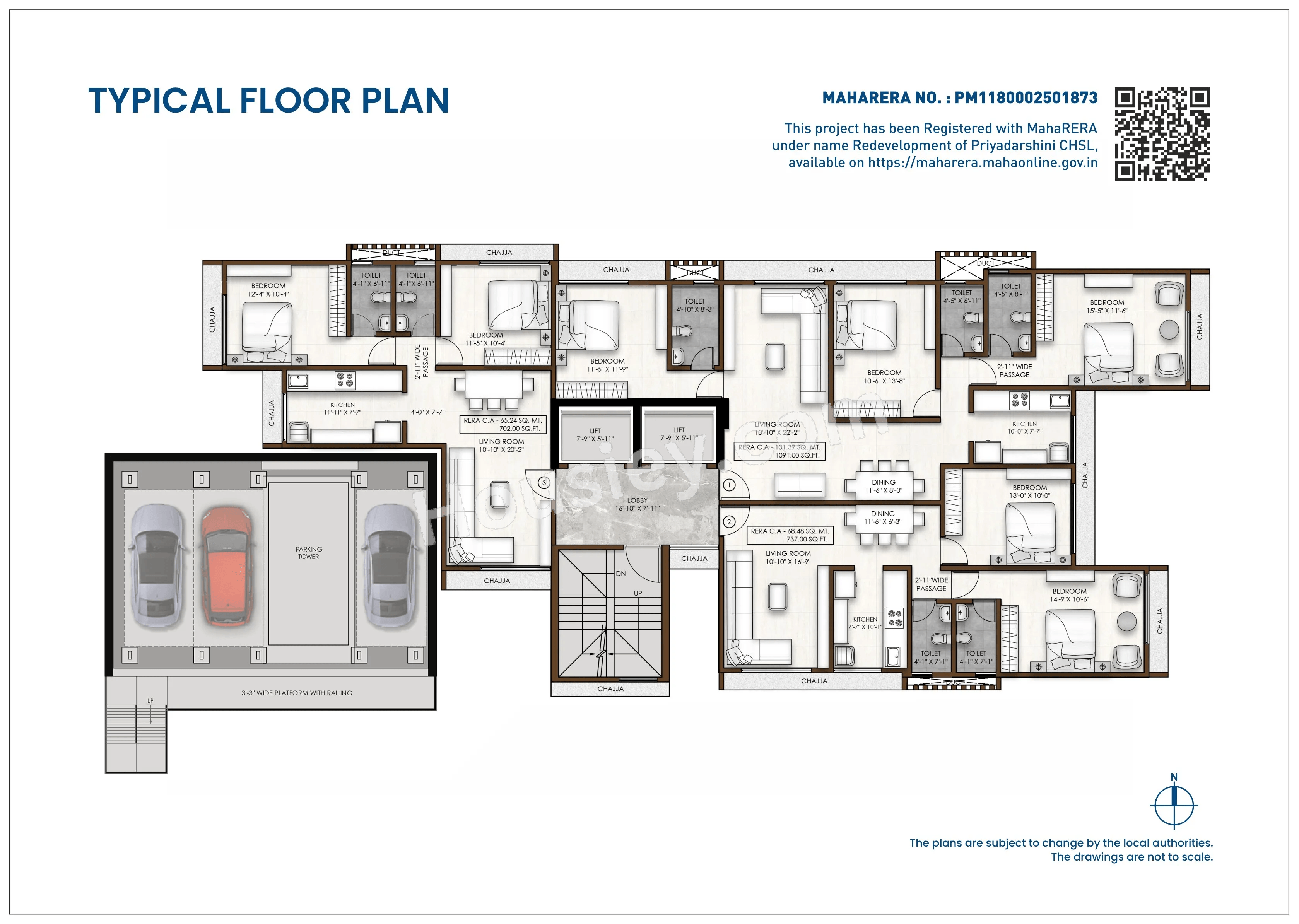 PCPL 42 Aura Floor plan 2