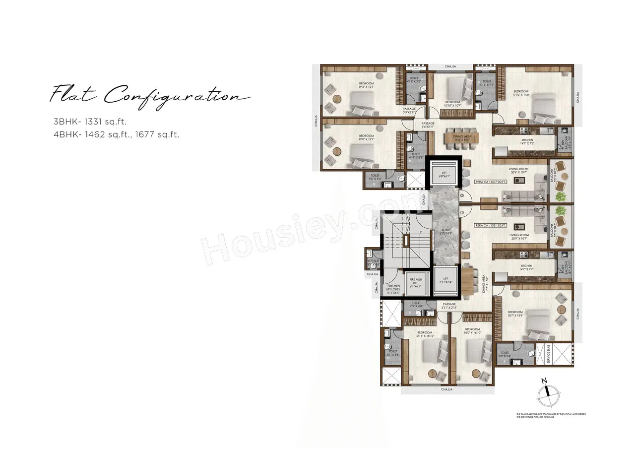 PCPL Pearl Palace Floor Plan