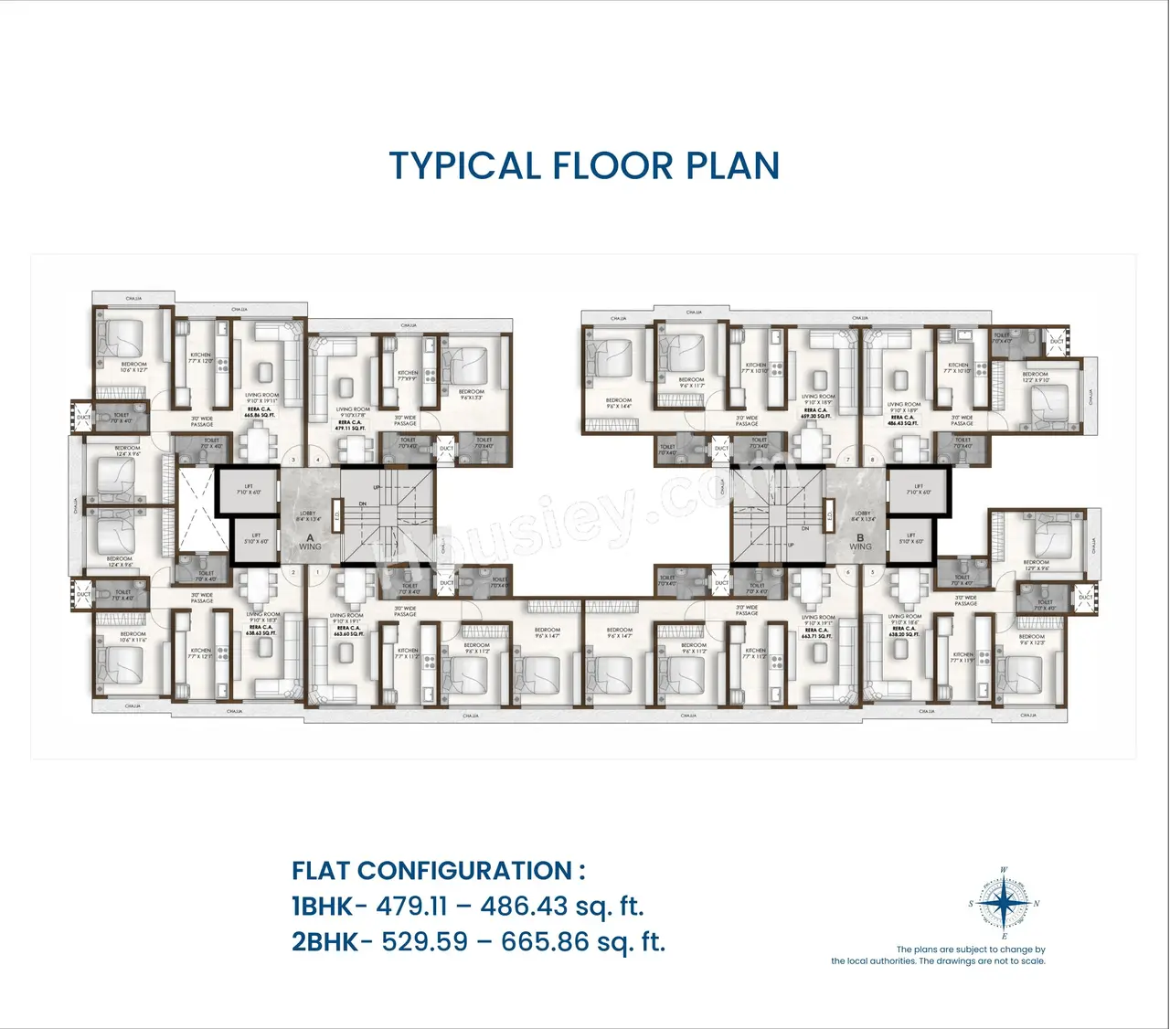 PCPL Rajesh Mandir Floor Plan