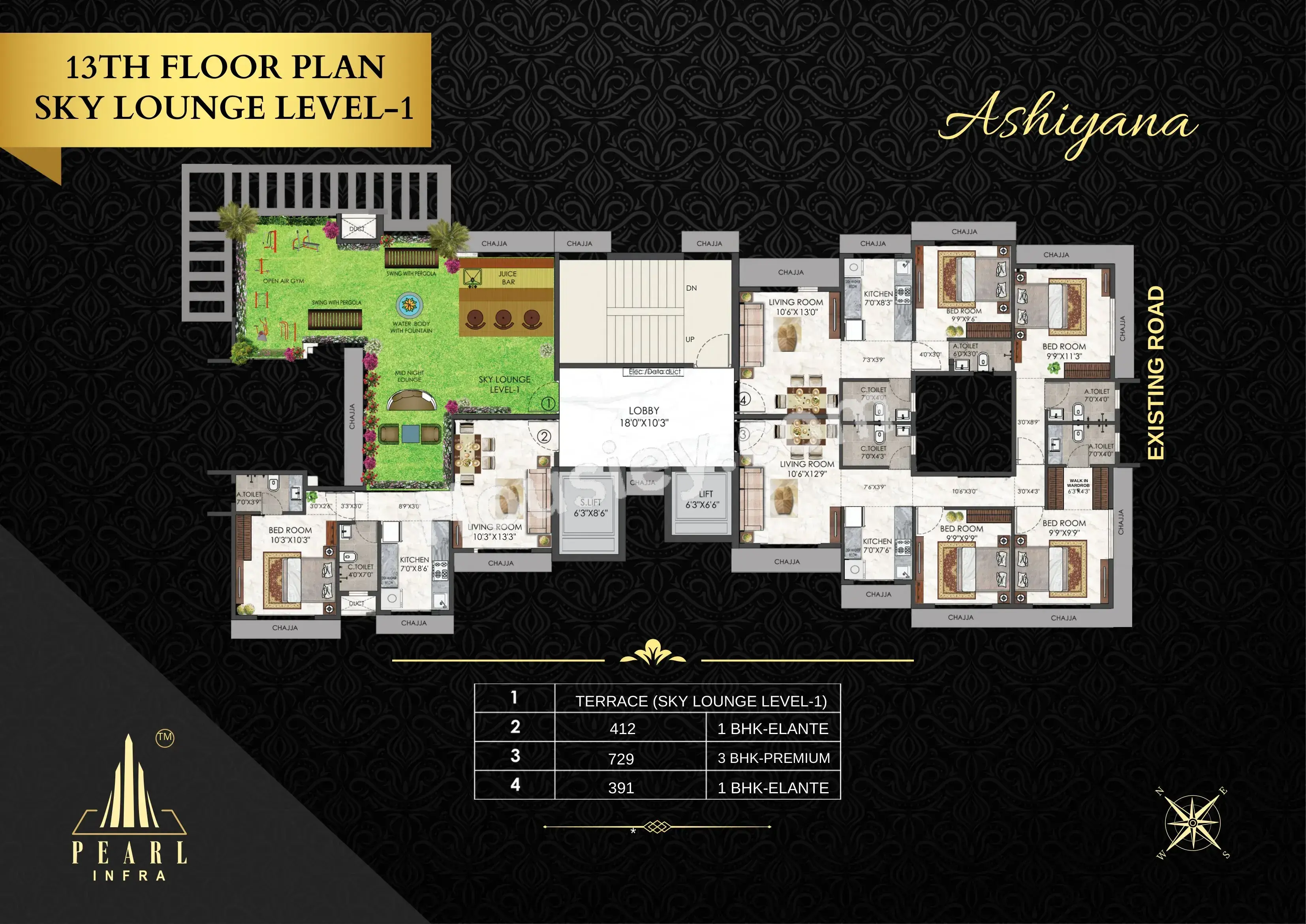 Pearl Ashiyana Floor plan 2
