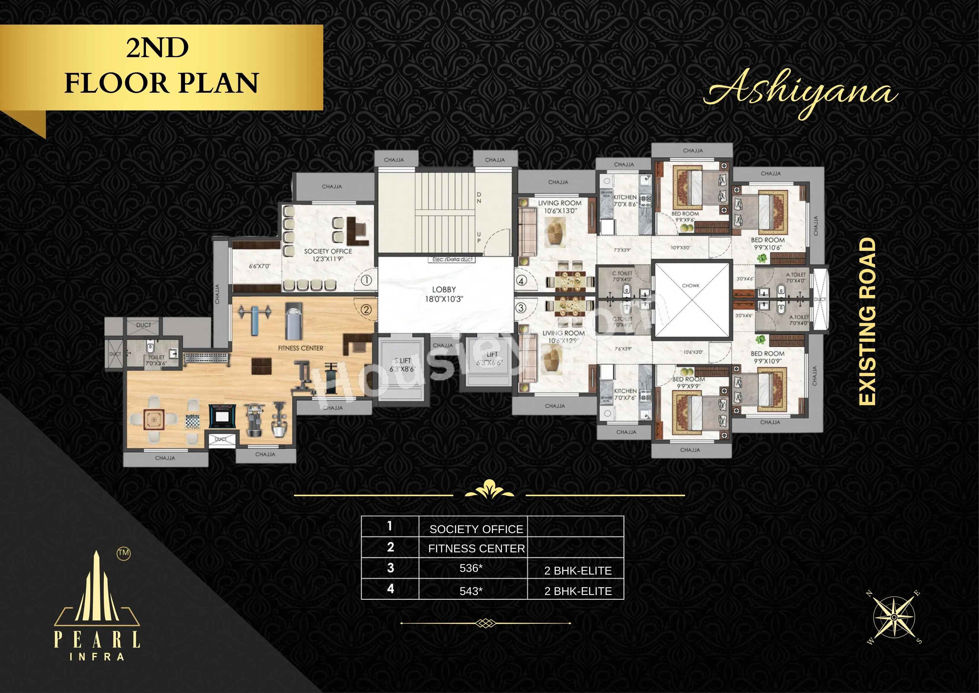 Pearl Ashiyana Floor plan 3