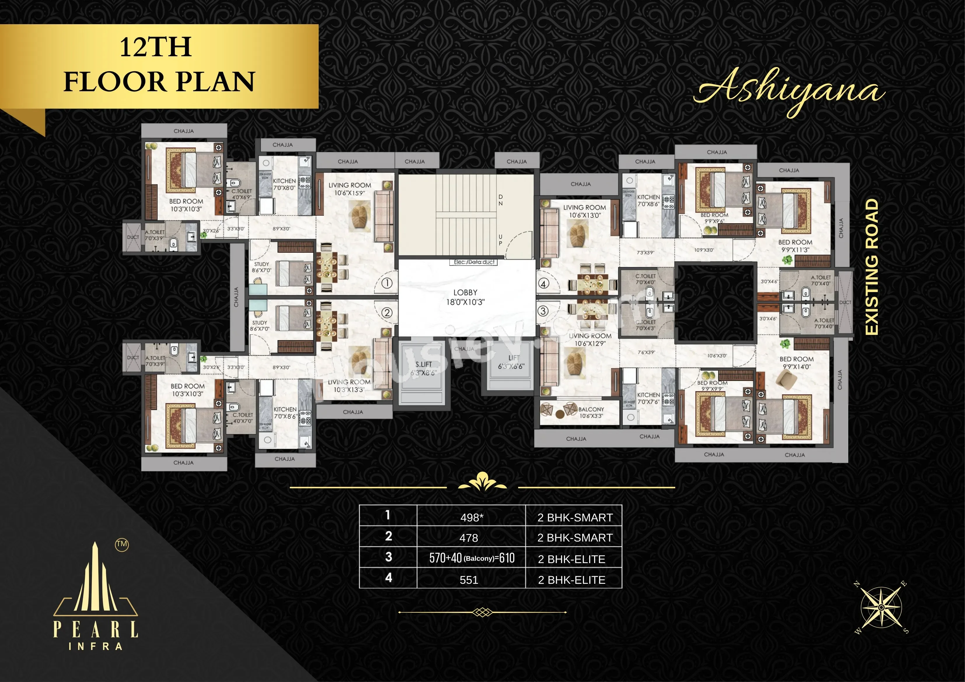 Pearl Ashiyana Floor plan 6