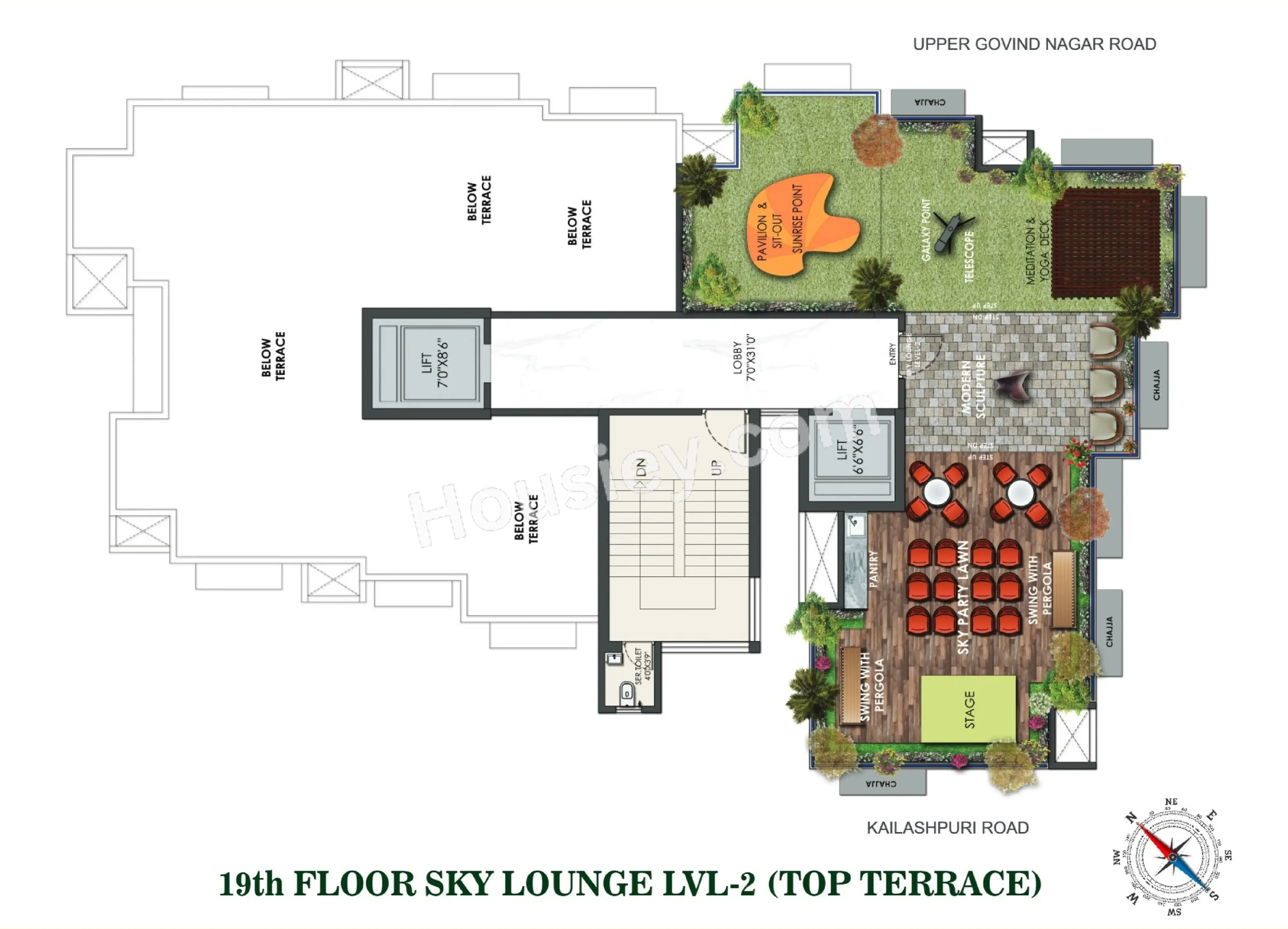Pearl Solitaire Floor plan 2