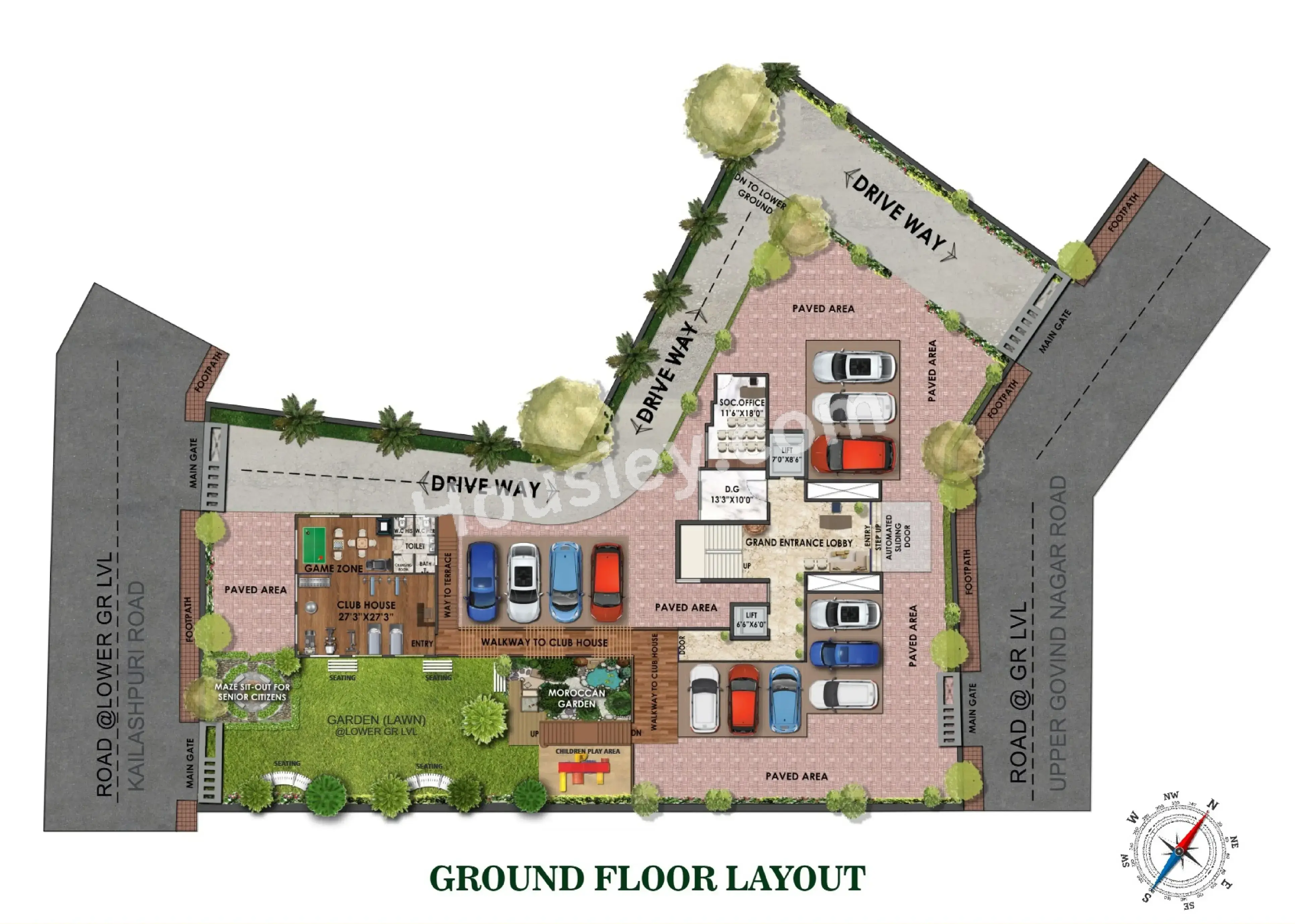 Pearl Solitaire Floor plan 4