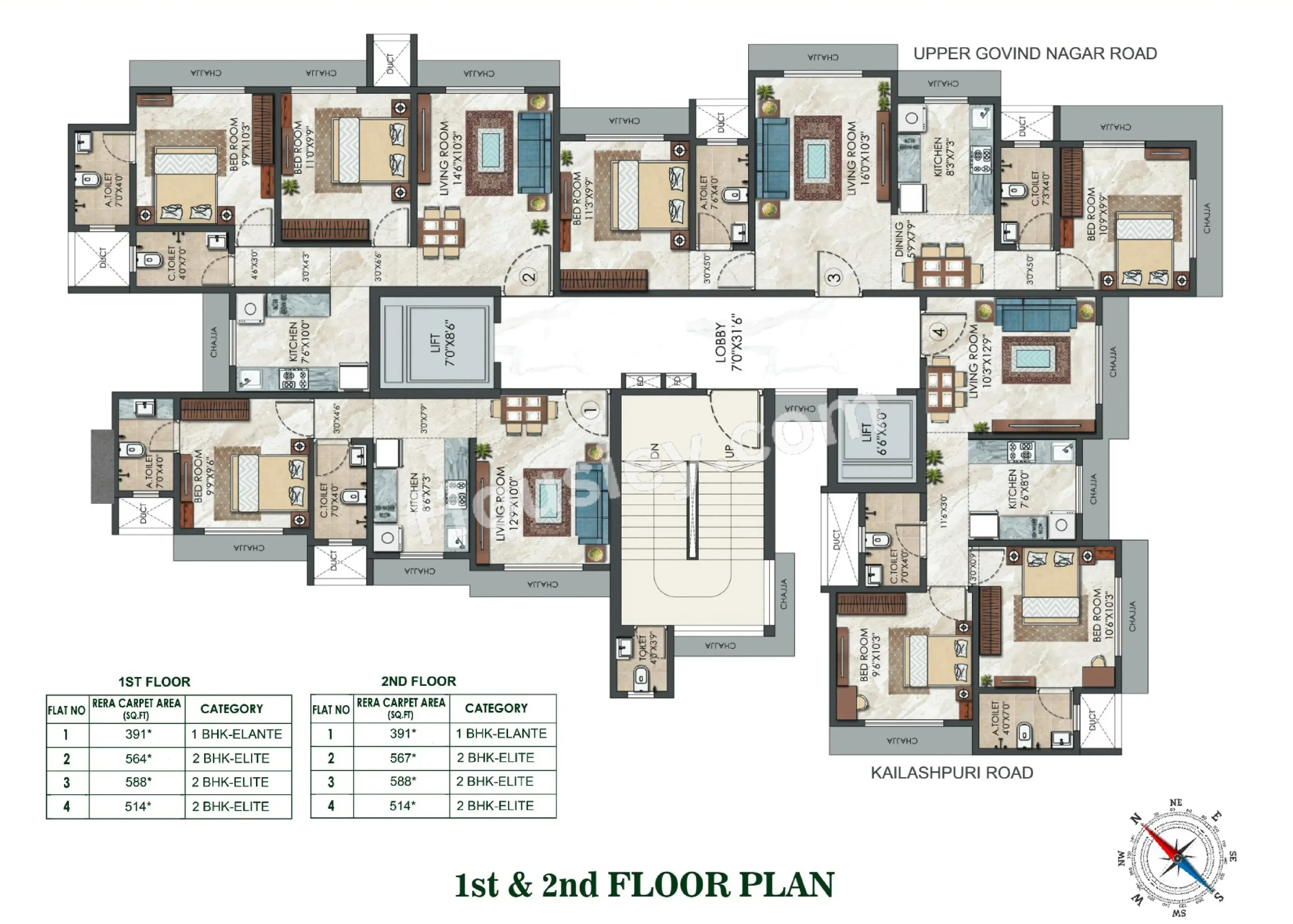 Pearl Solitaire Floor plan 5