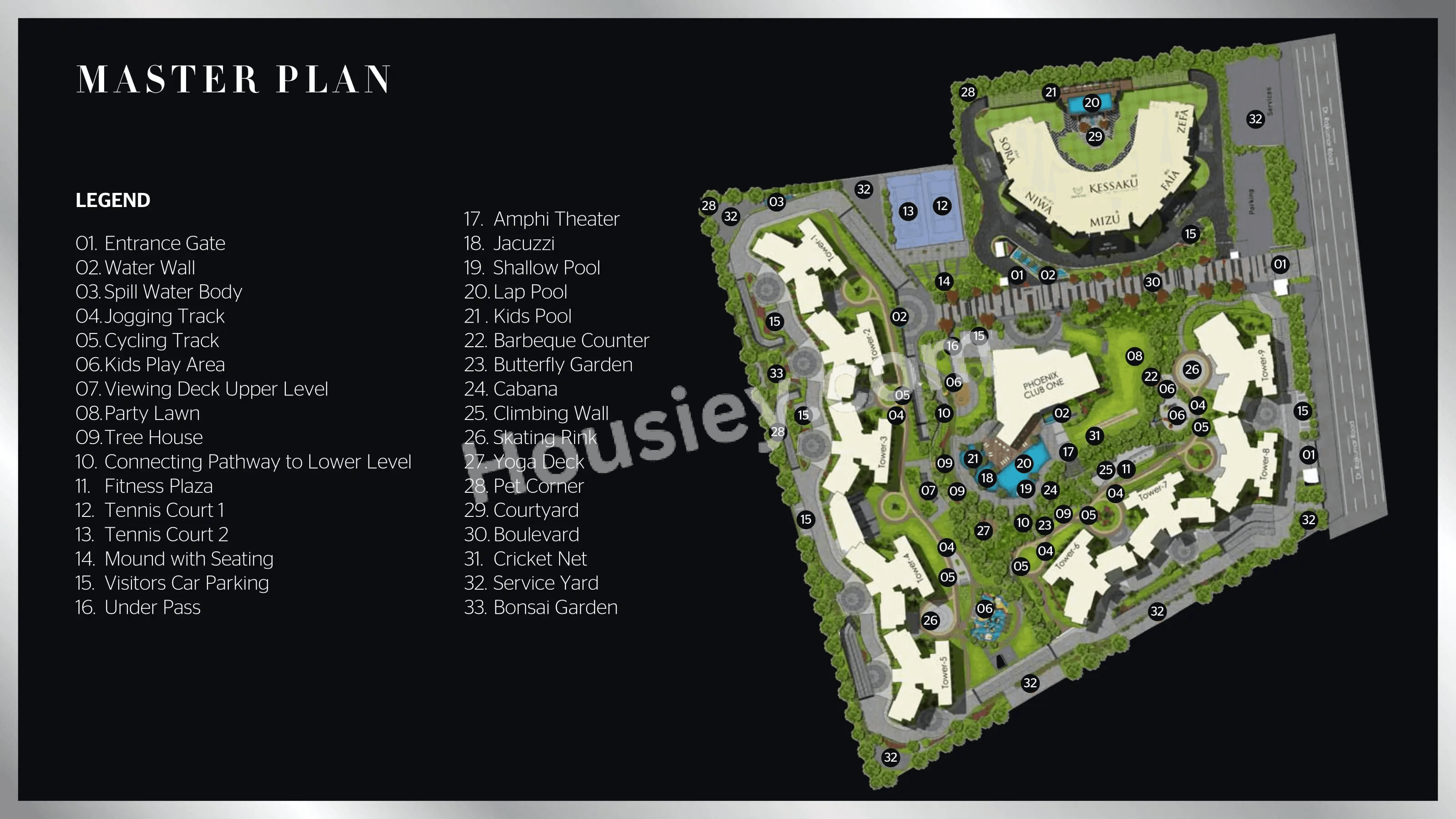 Phoenix One Bangalore West Master Plan