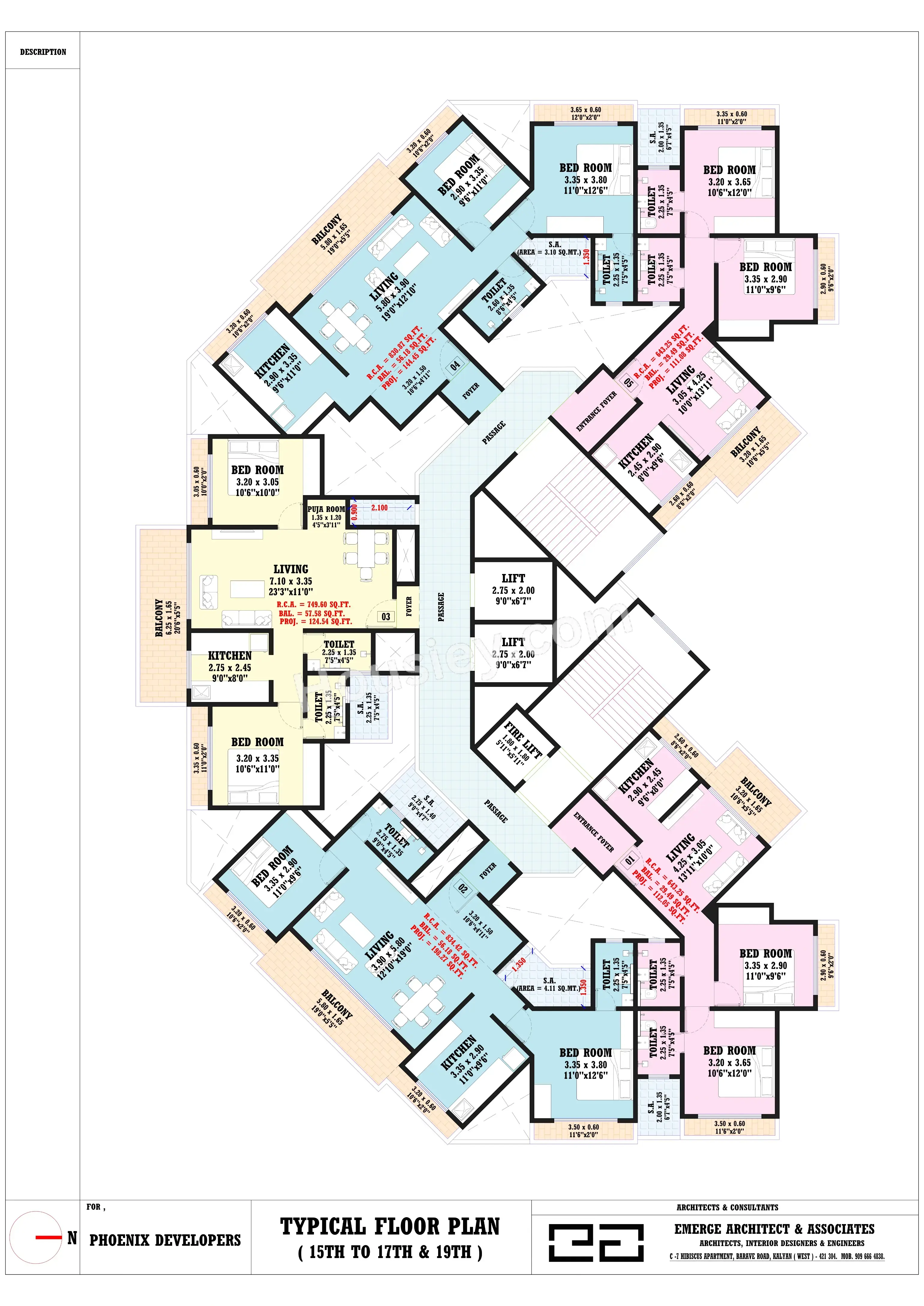 Phoenix Tanishq Floor plan 1