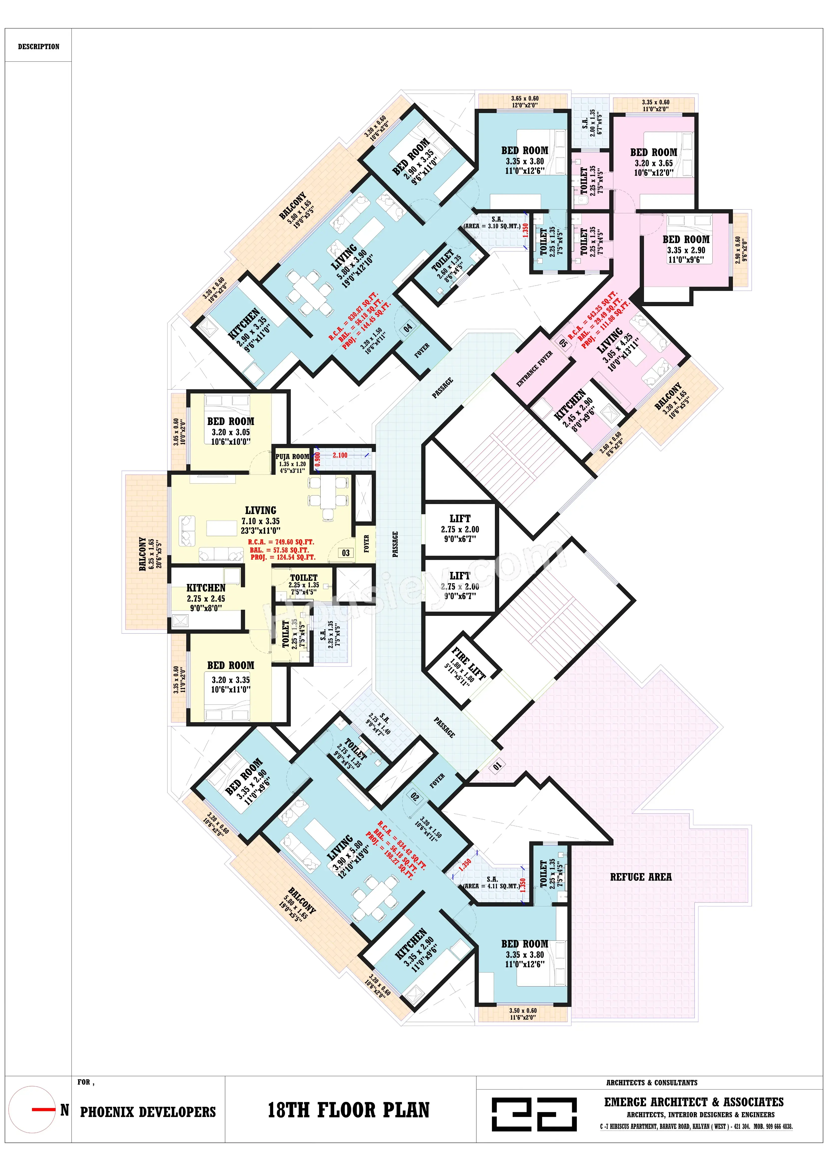 Phoenix Tanishq Floor plan 2