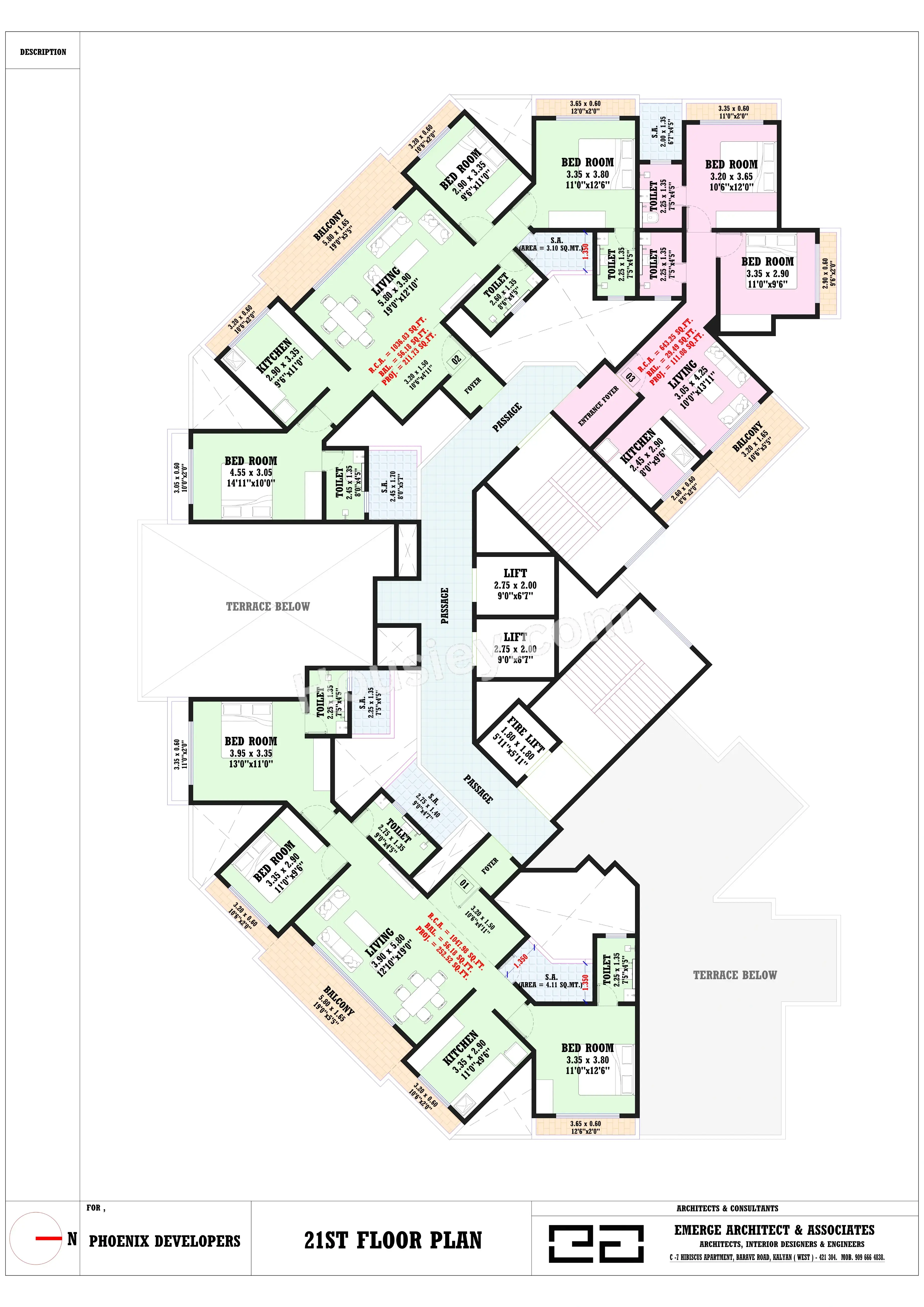 Phoenix Tanishq Floor plan 3