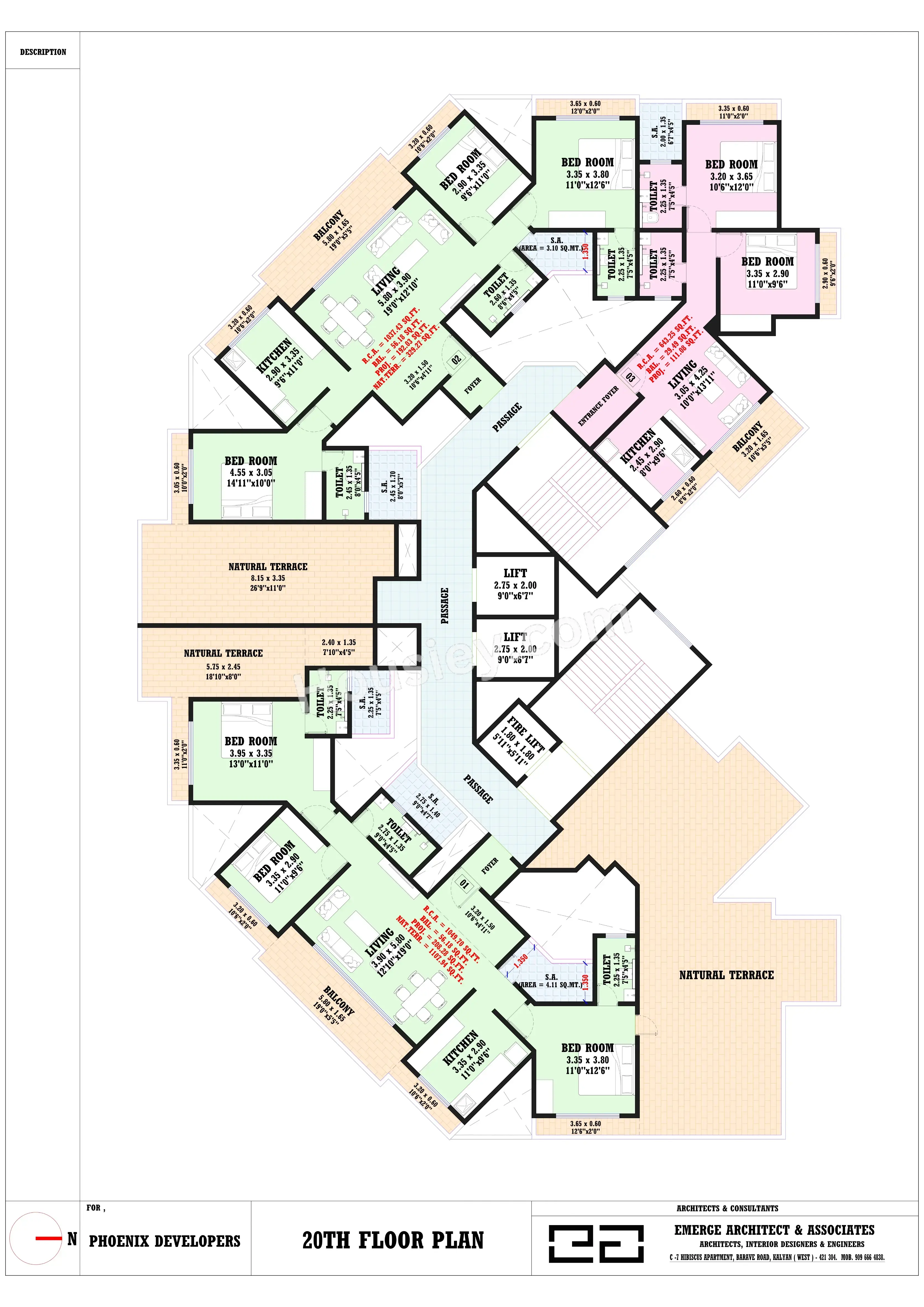 Phoenix Tanishq Floor plan 4