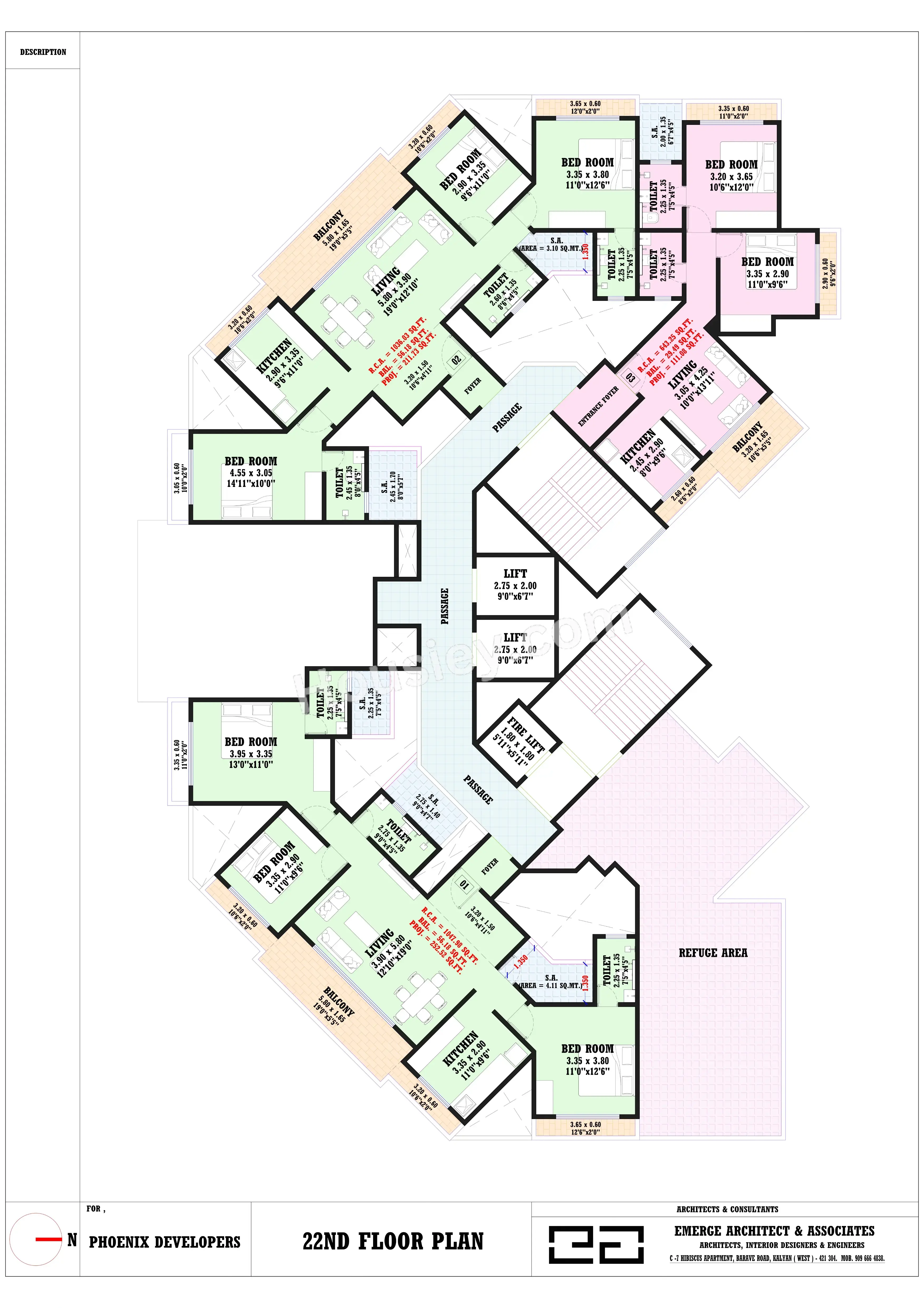 Phoenix Tanishq Floor plan 5
