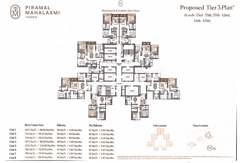 Piramal Mahalaxmi Floor plan 2